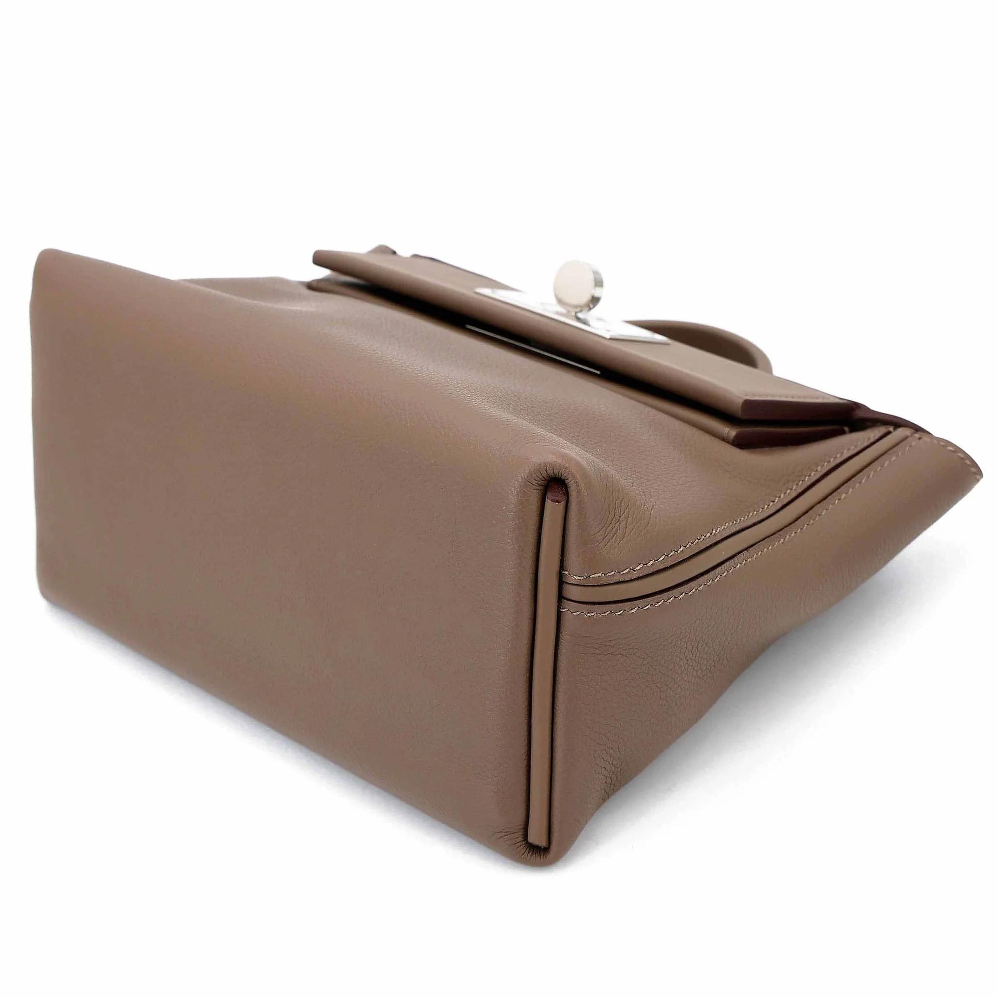 ランク NS 未使用品 HERMÈS エルメス ヴァンキャトルミニ エトゥープ (18) エバーカラー シルバー金具 W刻印 (2024) - 4