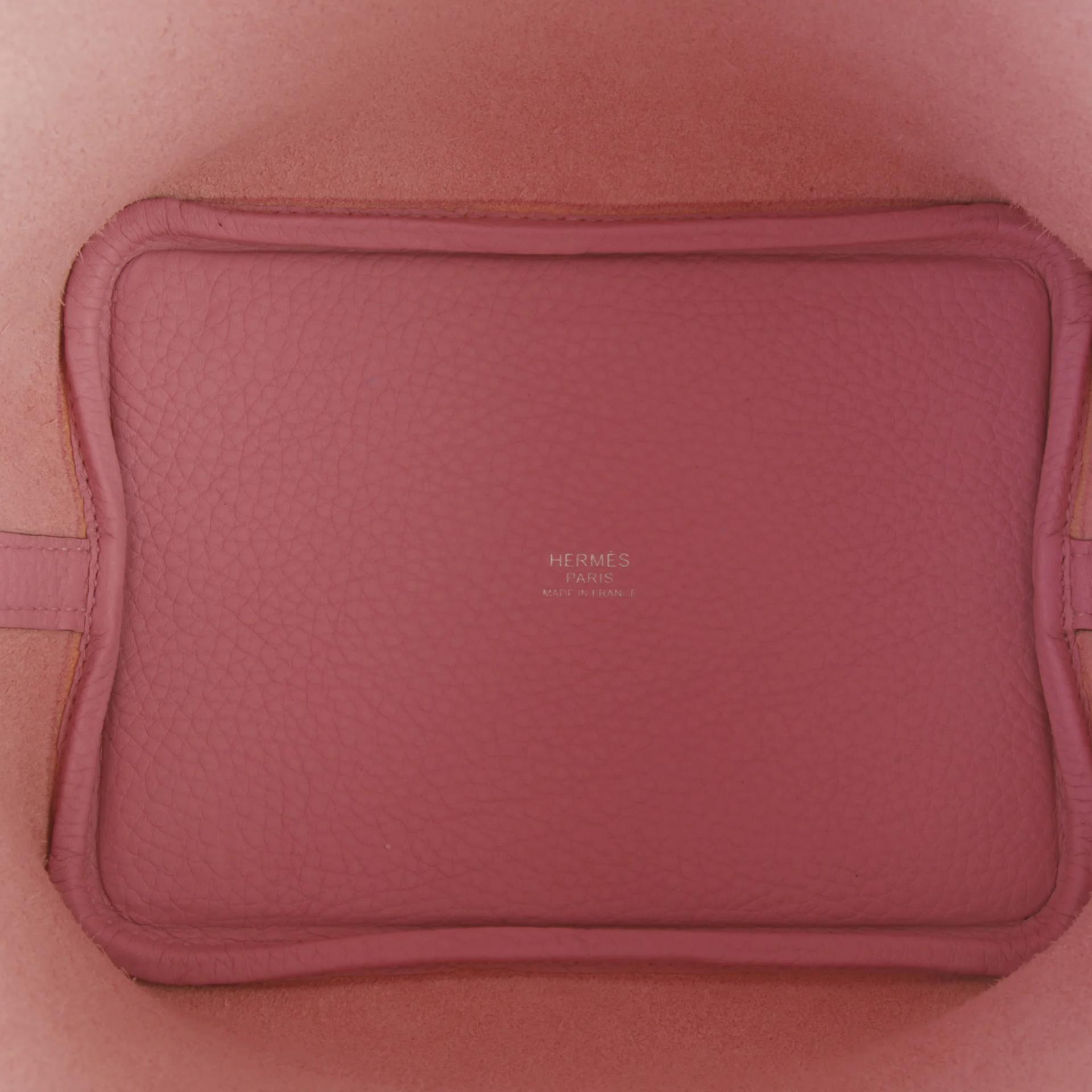ランク SA HERMÈS エルメス ピコタンロックPM モーヴシルベストル (X9) トリヨン シルバー金具 Z刻印 (2021) - 10