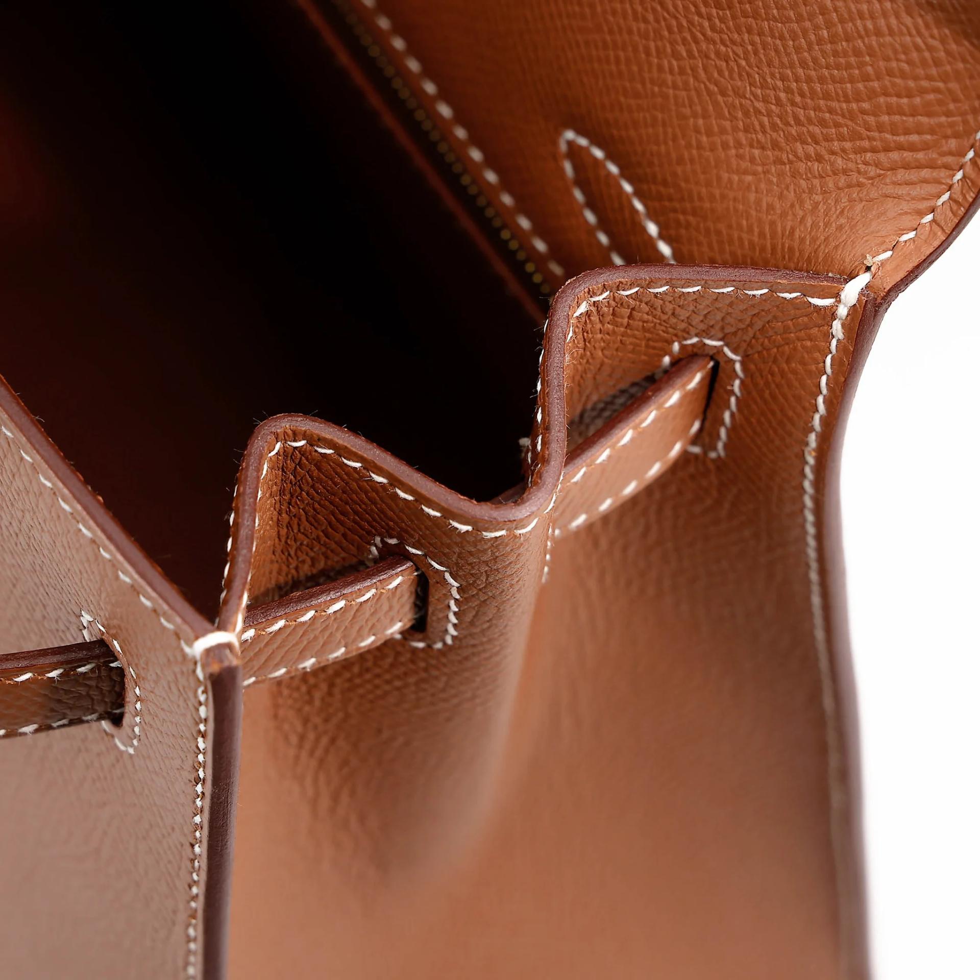ランク SA HERMÈS エルメス ケリー25 セリエ ゴールド (37) エプソン ゴールド金具 Z刻印 (2021) - 16