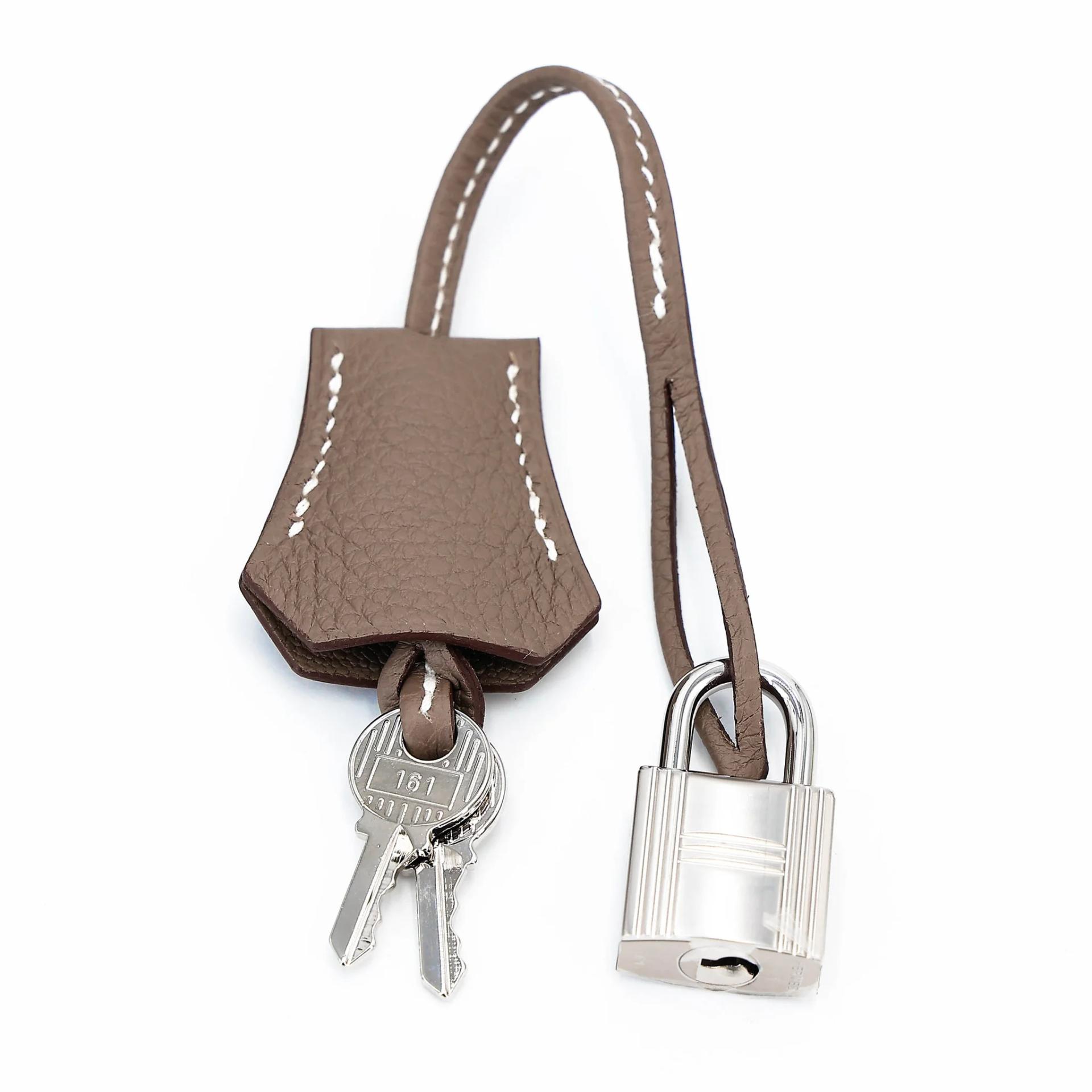Brand New ( Rank N ) HERMÈS Birkin 25 Etoupe (18) Togo Palladium hardware G (2026) - 16