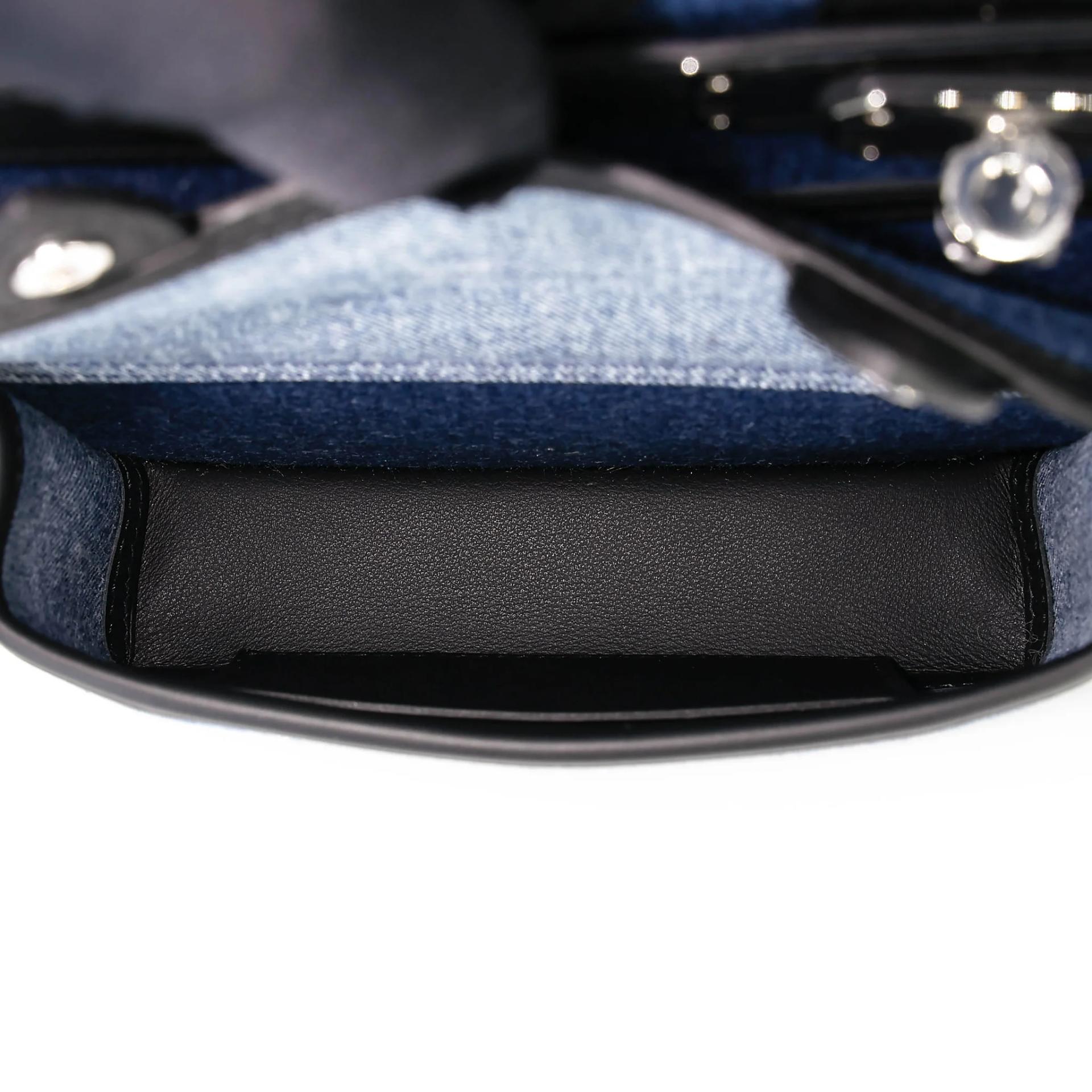 Brand New ( Rank N ) HERMÈS Limited Edition Birkin Cargo 35 Denim Denim Swift Palladium hardware K (2025) - 14