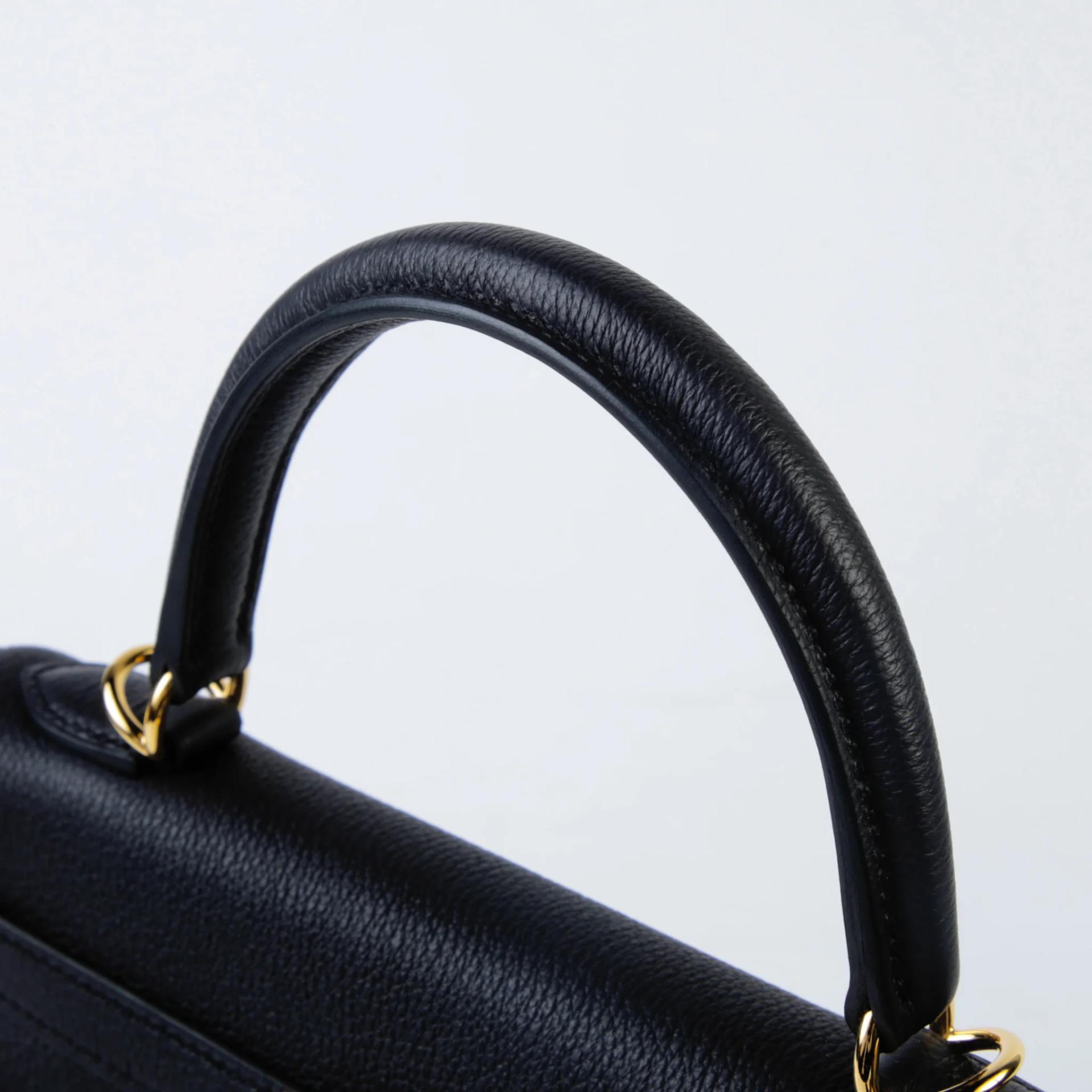ランク N 新品 HERMÈS エルメス ケリー25 内縫い ブラック (89) トゴ ゴールド金具 G刻印 (2026) - 3
