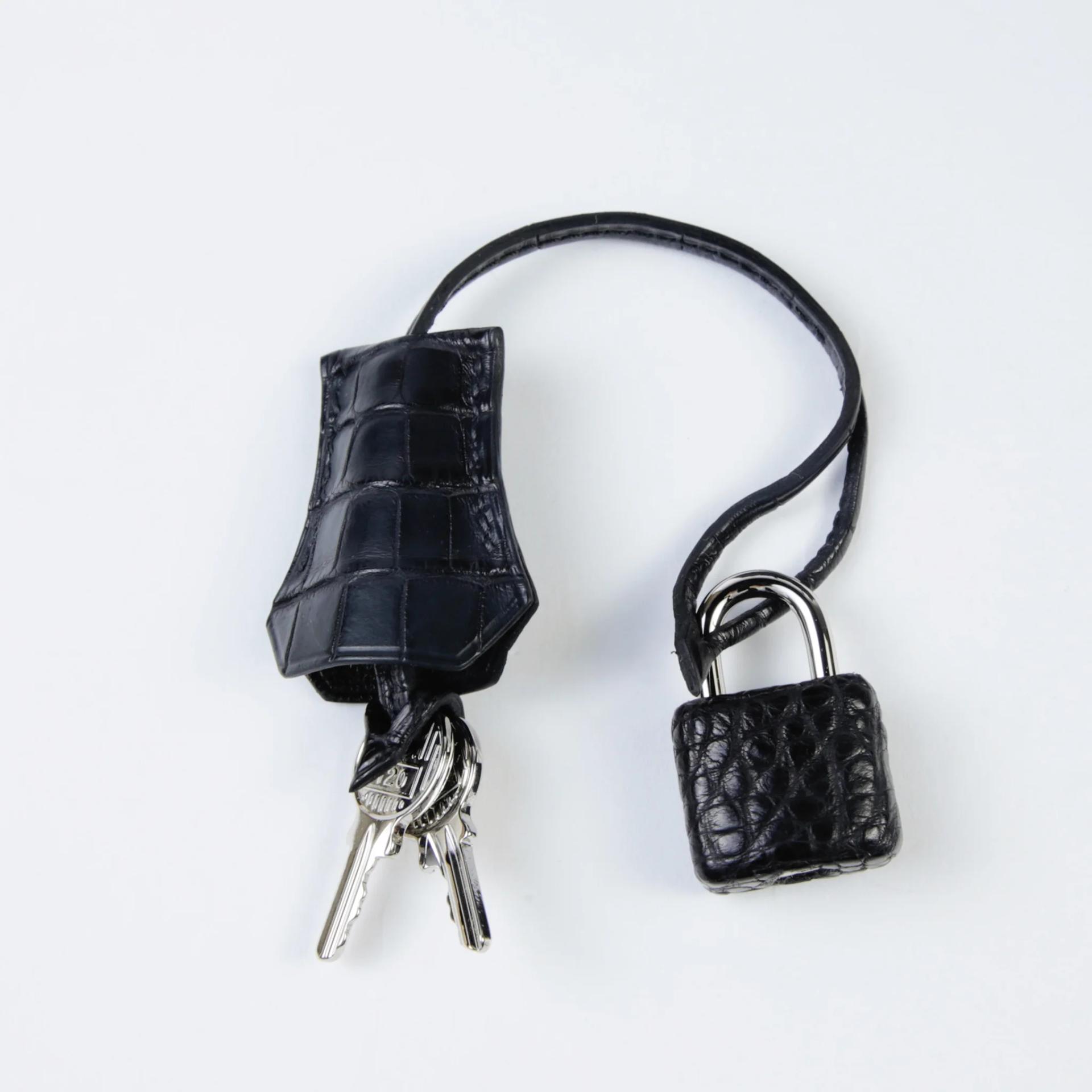 Brand New ( Rank N ) HERMÈS Birkin 25 Noir (89) Matte Alligator Palladium hardware K (2025) - 14