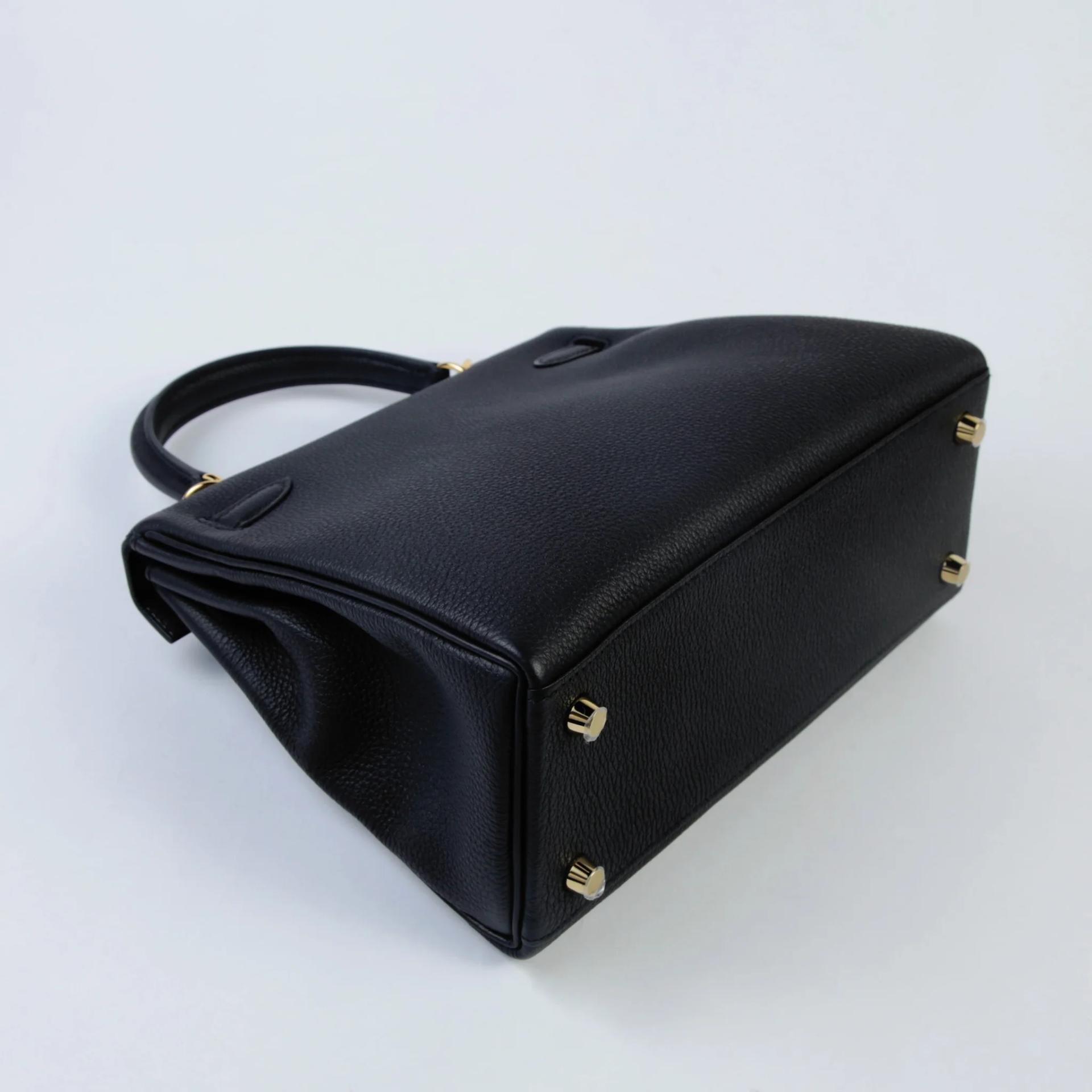 ランク N 新品 HERMÈS エルメス ケリー25 内縫い ブラック (89) トゴ ゴールド金具 G刻印 (2026) - 6