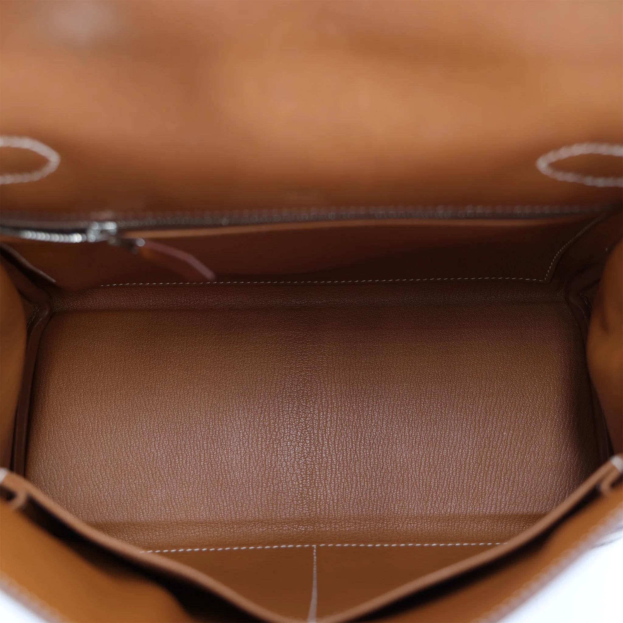 ランク A HERMÈS エルメス 限定品 ケリー28 デシュネ フォーブ (34) バレニア トワルキャンプ シルバー金具 C刻印 (2018) - 13