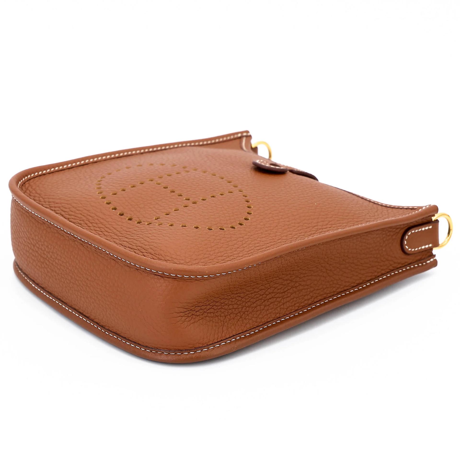 ランク A HERMÈS エルメス ネオエブリン TPM ゴールド (37) トリヨン ゴールド金具 B刻印 (2023) - 3