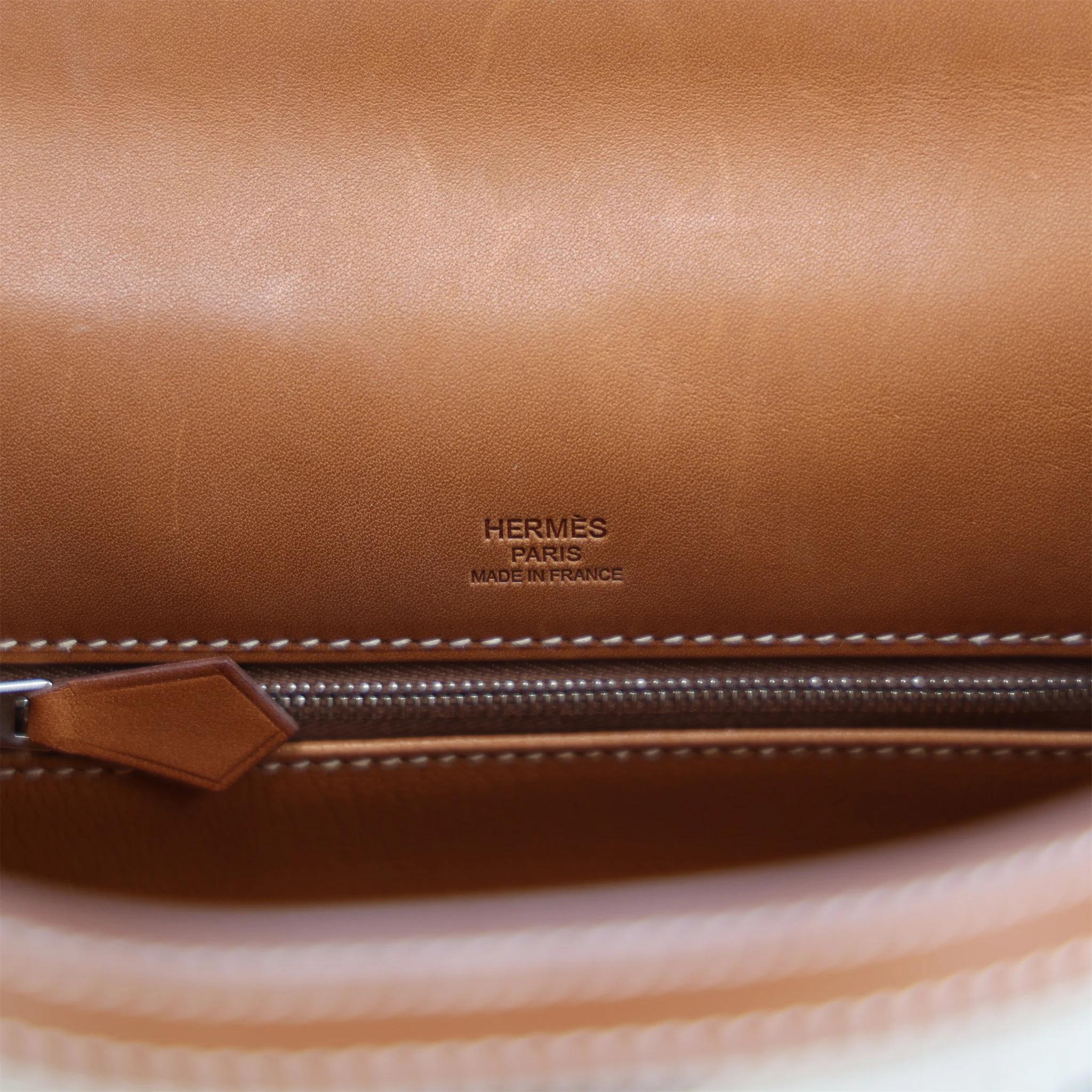 ランク A HERMÈS エルメス 限定品 ケリー28 デシュネ フォーブ (34) バレニア トワルキャンプ シルバー金具 C刻印 (2018) - 12