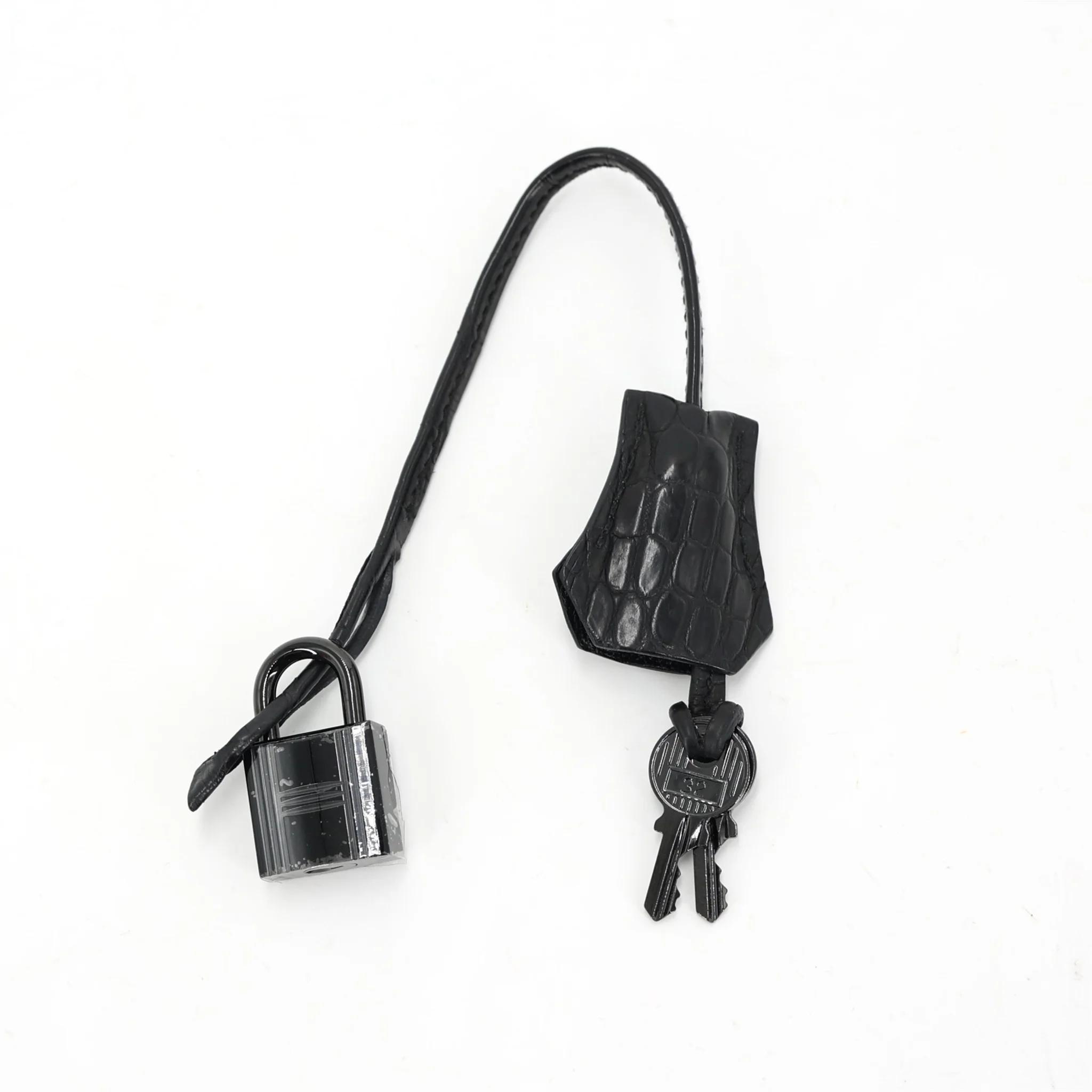 A美品 HERMÈS 爱马仕 限量收藏款 Birkin 30 So Black 89 黑色 Noir (Black) •• 尼罗鳄 雾面 黑扣 □N刻 2010年 - 20
