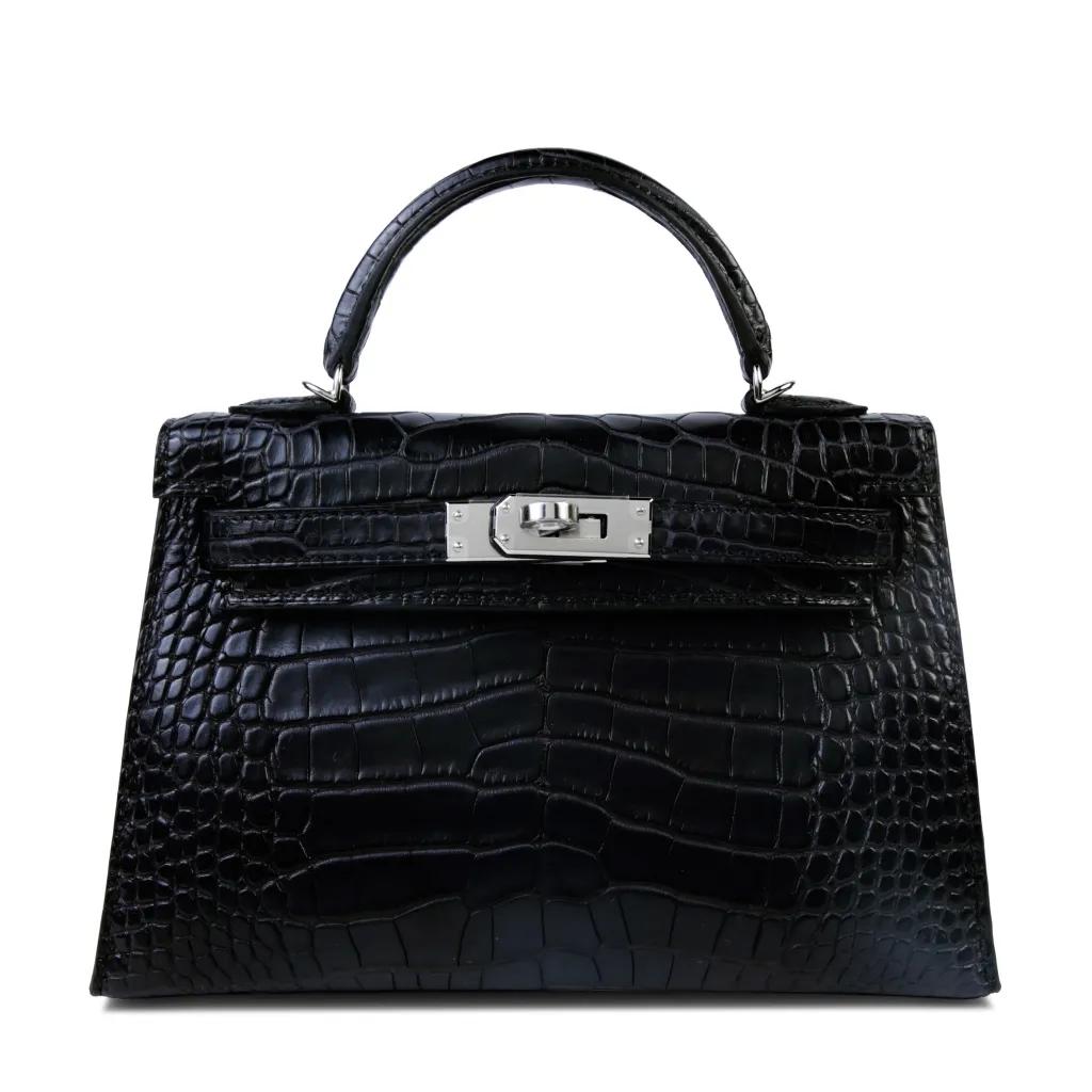 Mini Kelly II Noir (89) Gris Perle (80)