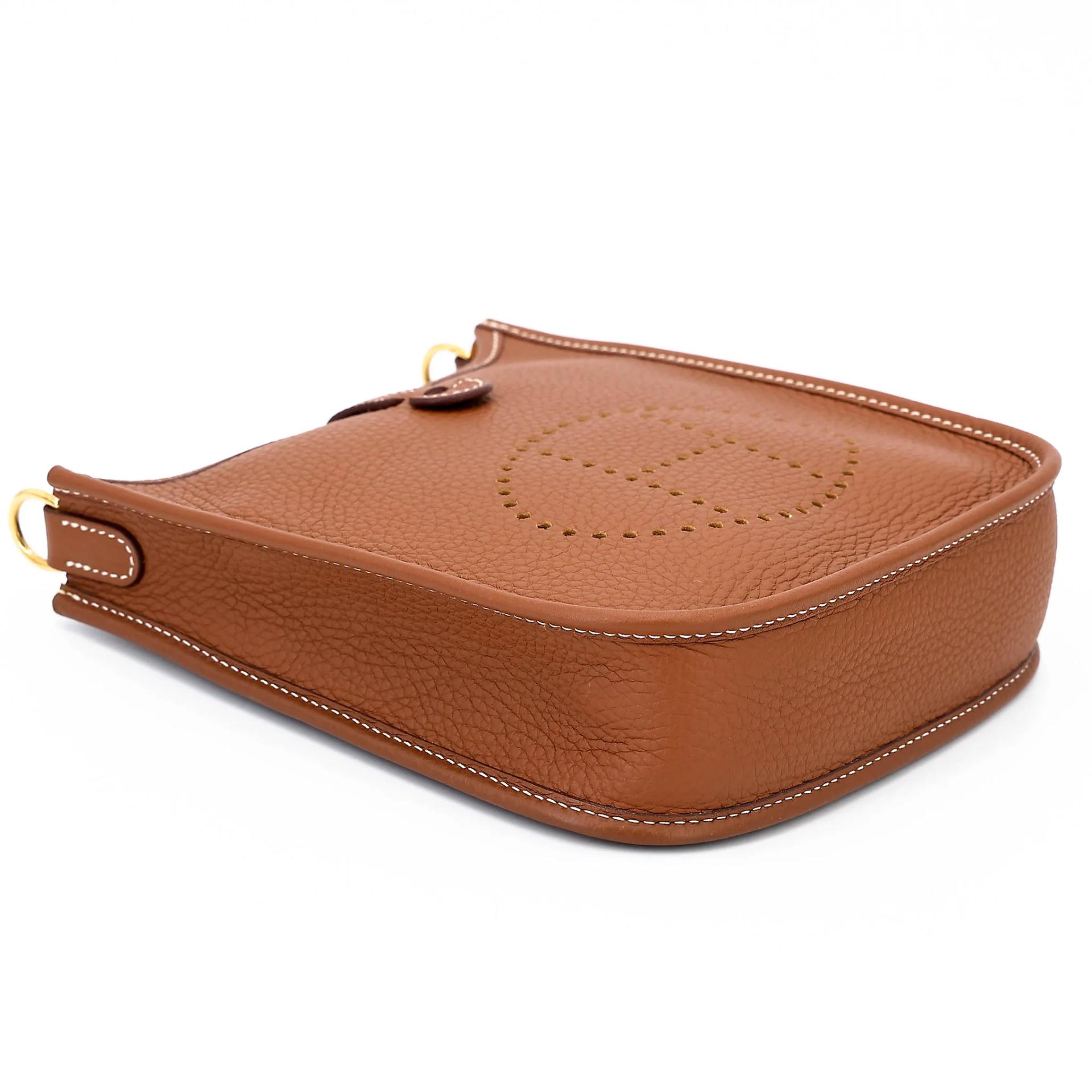 ランク A HERMÈS エルメス ネオエブリン TPM ゴールド (37) トリヨン ゴールド金具 B刻印 (2023) - 4