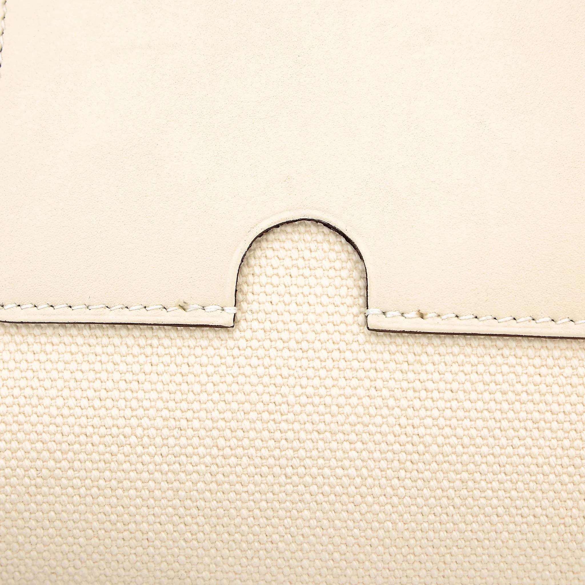 Excellent ( Rank SA ) HERMÈS Limited Edition Birkin Cargo 25 Nata (I2) Swift Toile Goeland canvas Palladium hardware U (2022) - 10