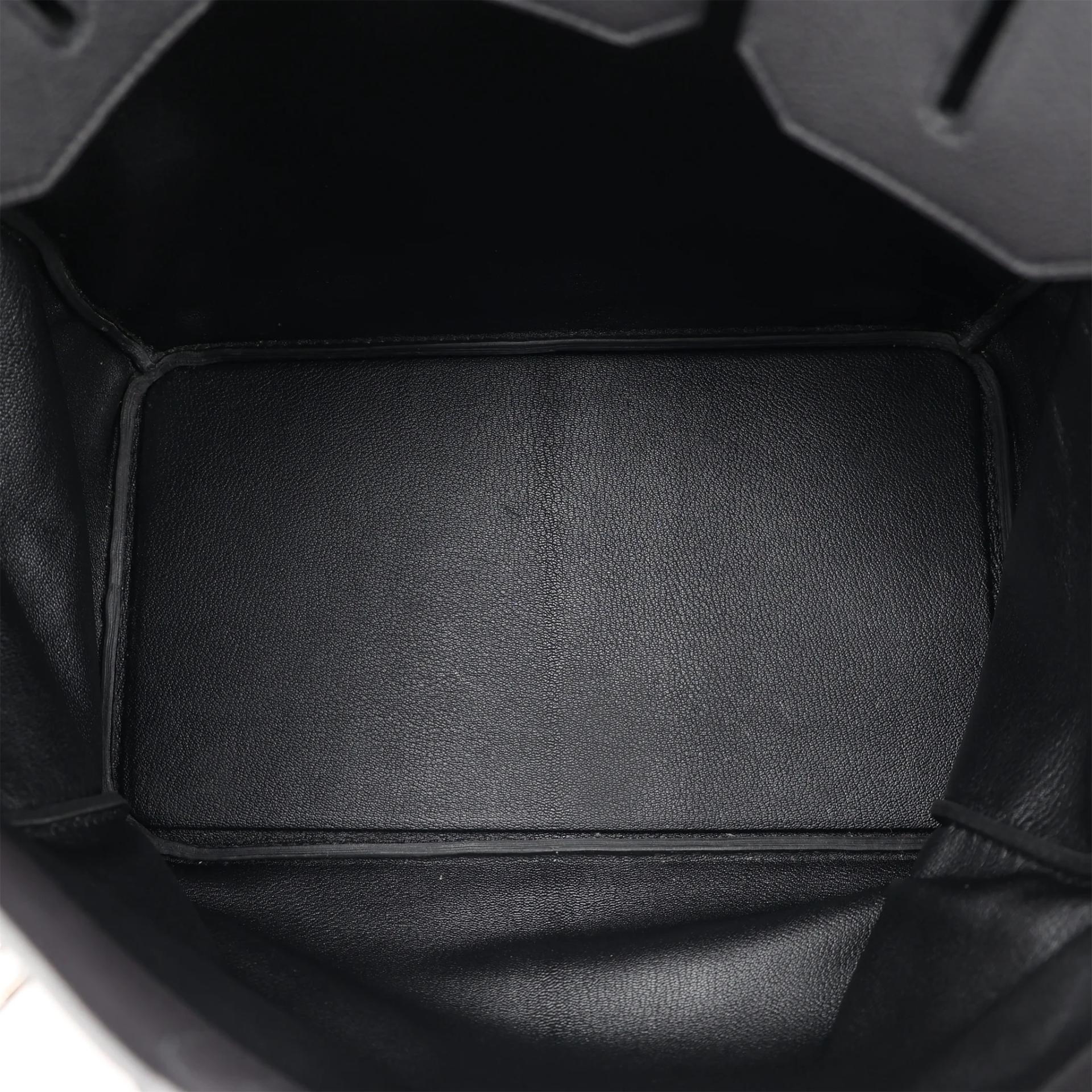 SA超美品 HERMÈS 爱马仕 HAC 40 89 黑色 Noir (Black) Togo小牛皮 银扣 B刻 2023年 - 13