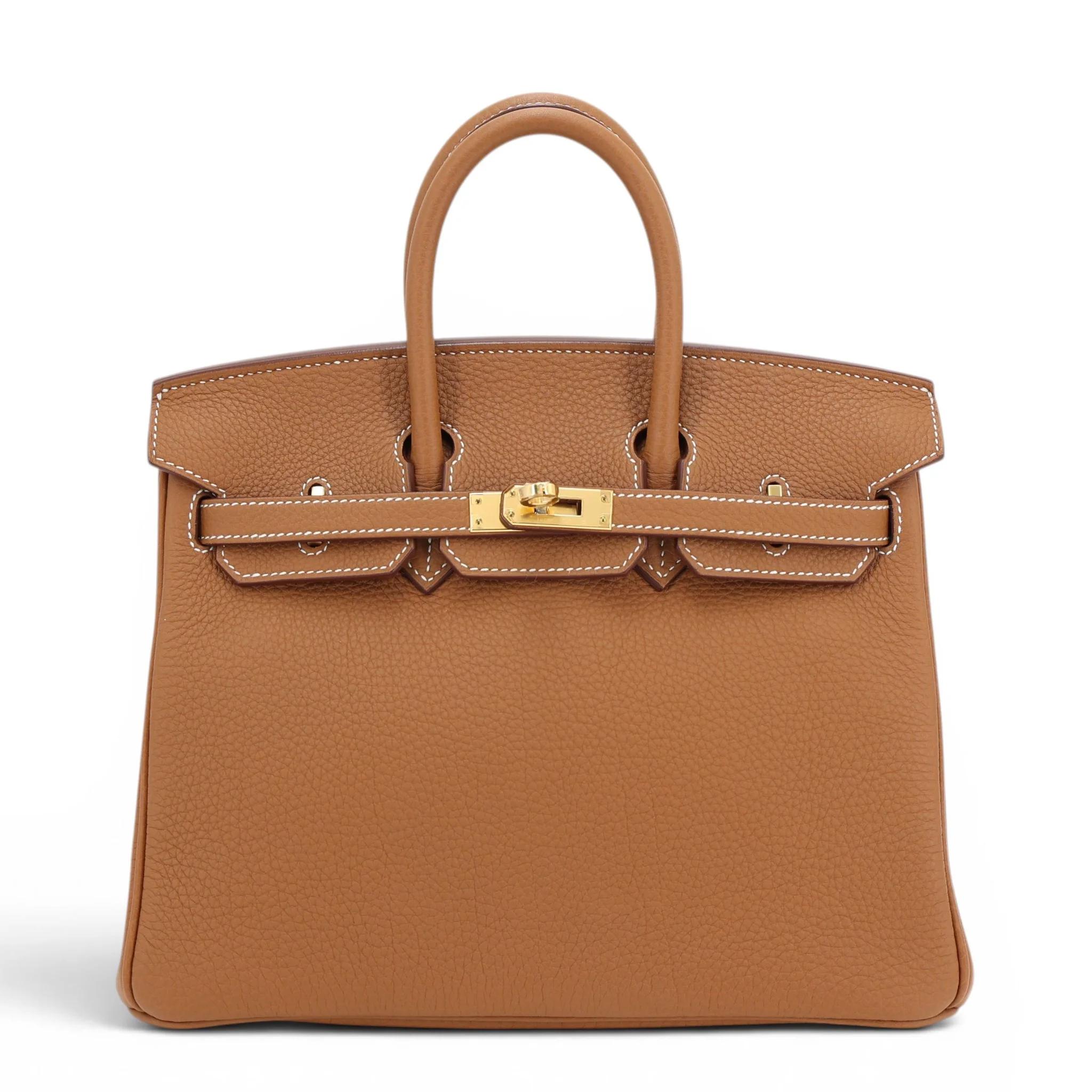 Birkin 25 37 金棕色 Gold