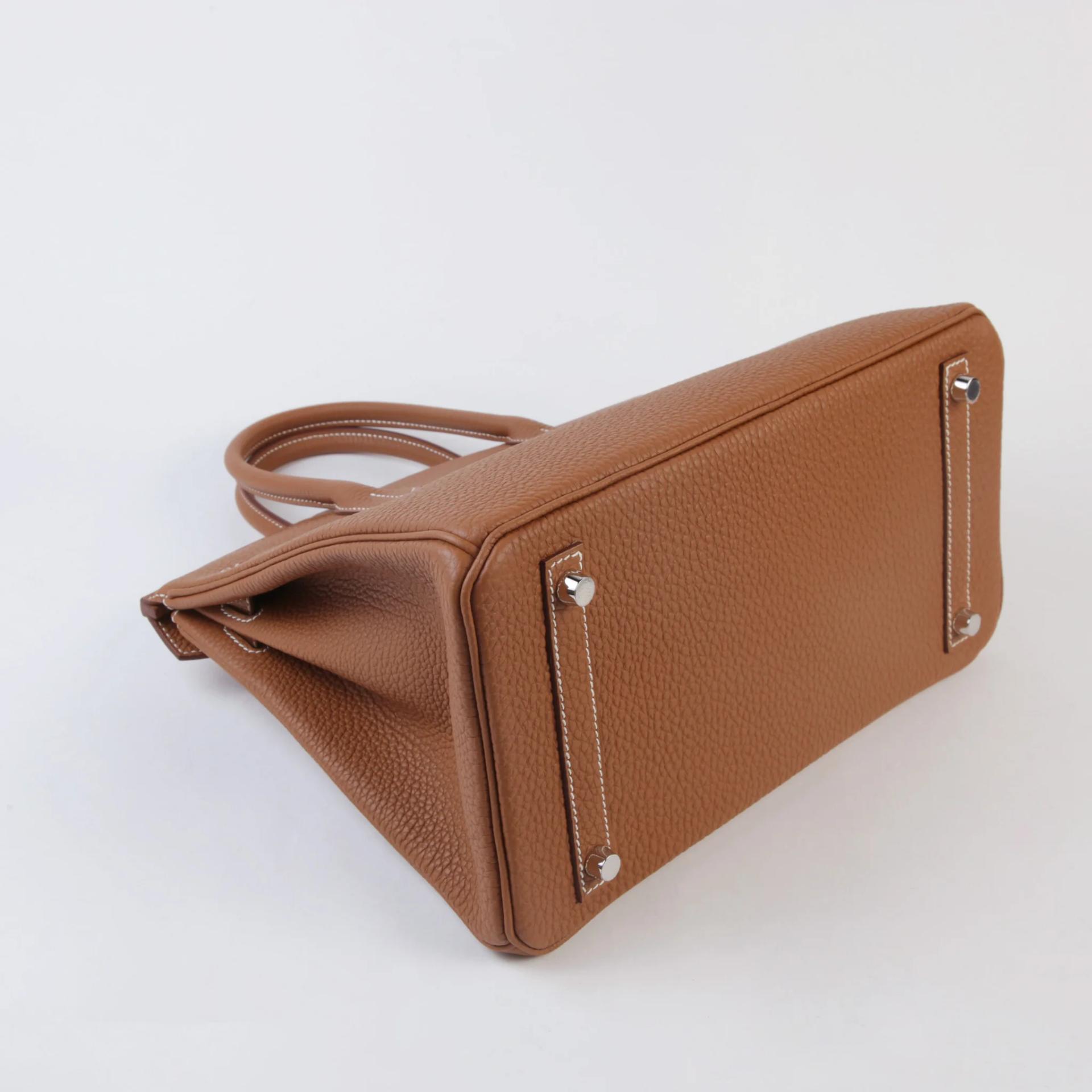 Brand New ( Rank N ) HERMÈS Birkin 30 Gold (37) Togo Palladium hardware G (2026) - 6