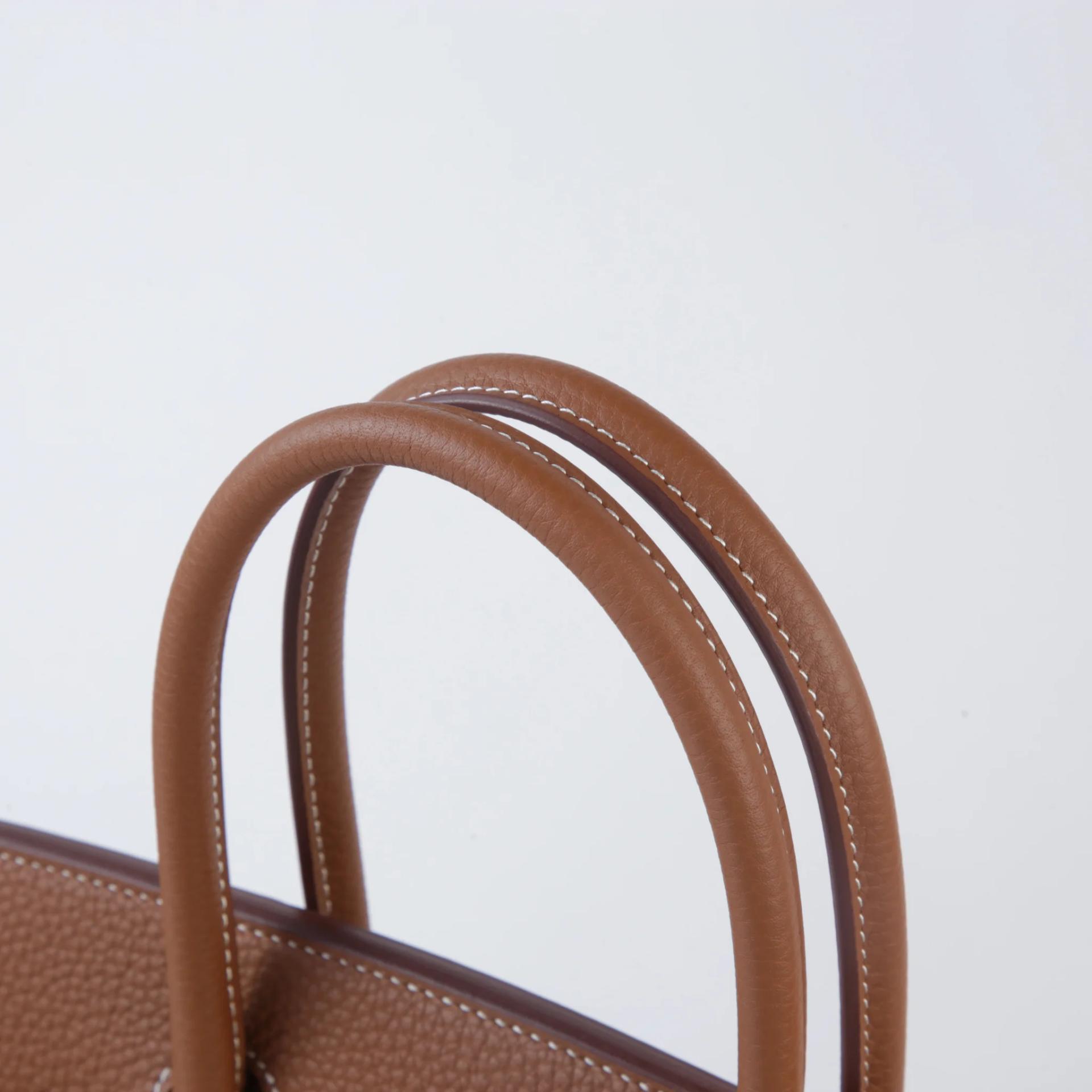 Brand New ( Rank N ) HERMÈS Birkin 30 Gold (37) Togo Palladium hardware G (2026) - 3