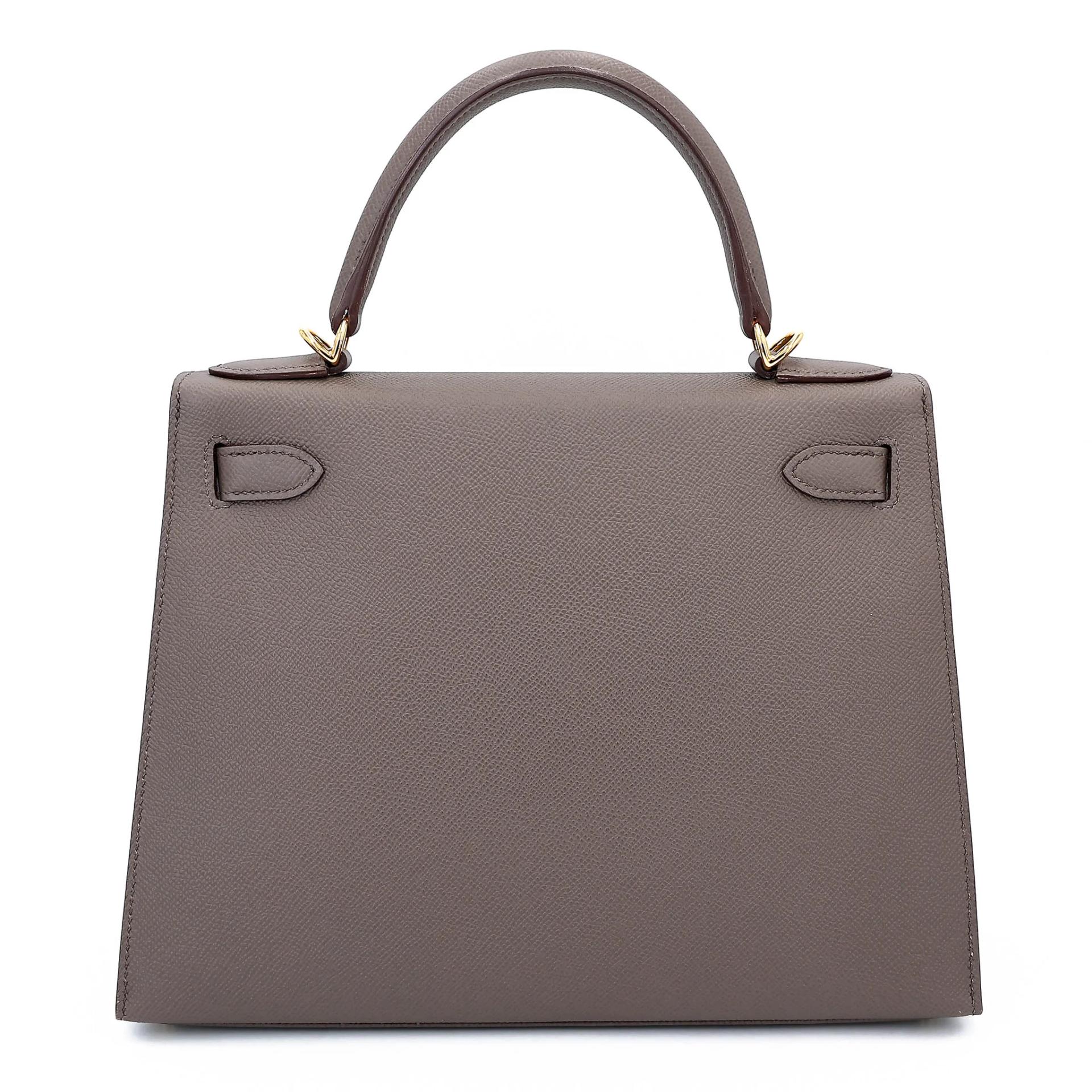 Kelly 28 Sellier Etain (8F)