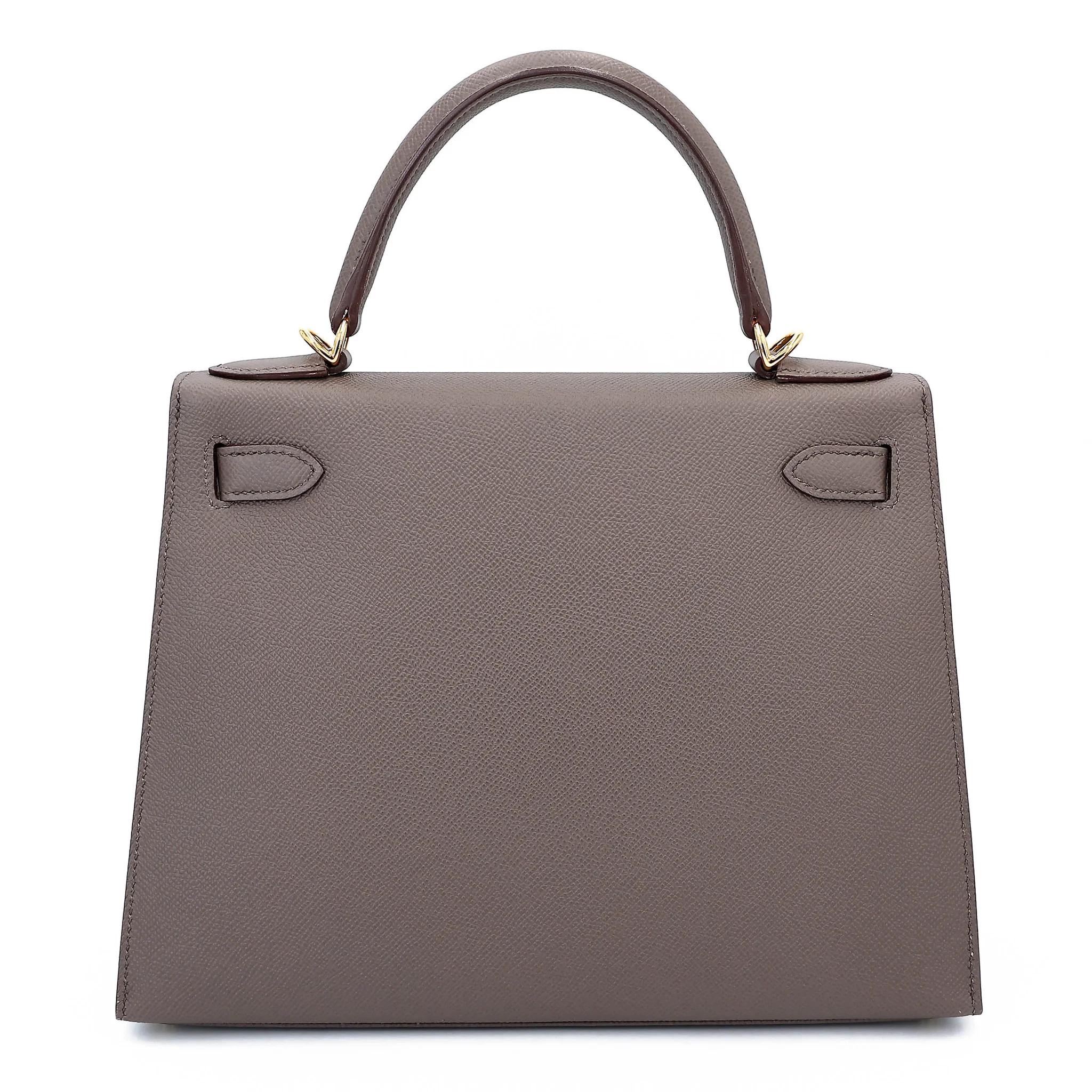 Kelly 28 Sellier Etain (8F)
