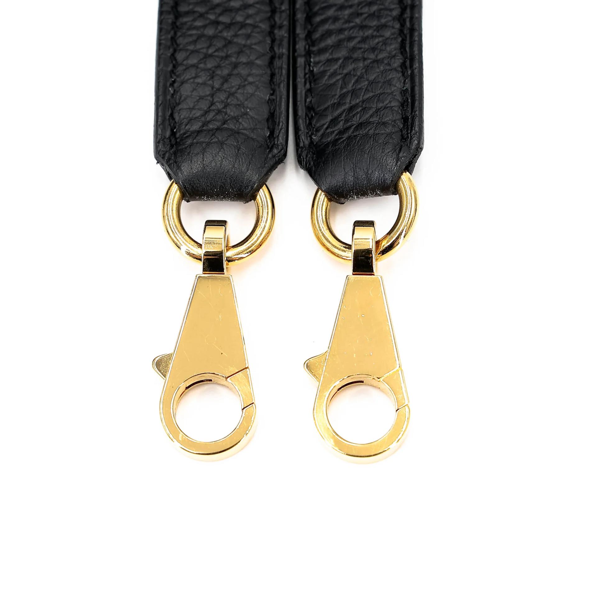 Excellent ( Rank SA ) HERMÈS Kelly 40 Noir (89) Togo Gold hardware A (2017) - 28