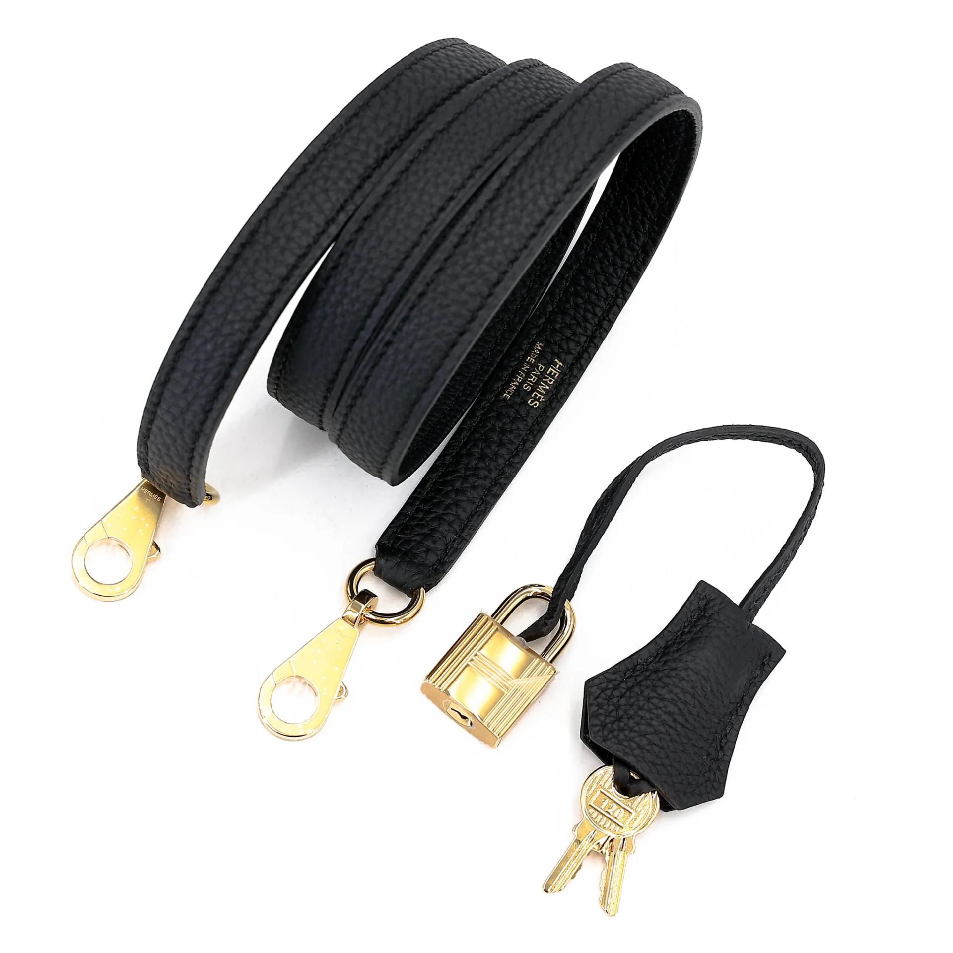 Brand New ( Rank N ) HERMÈS Kelly 25 Noir (89) Togo Gold hardware K (2025) - 19