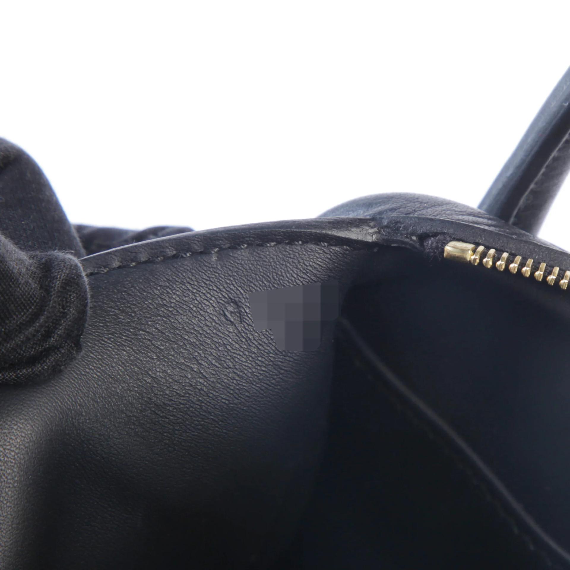 Brand New ( Rank N ) HERMÈS Mini Lindy Noir (89) Clemence Gold hardware G (2026) - 11