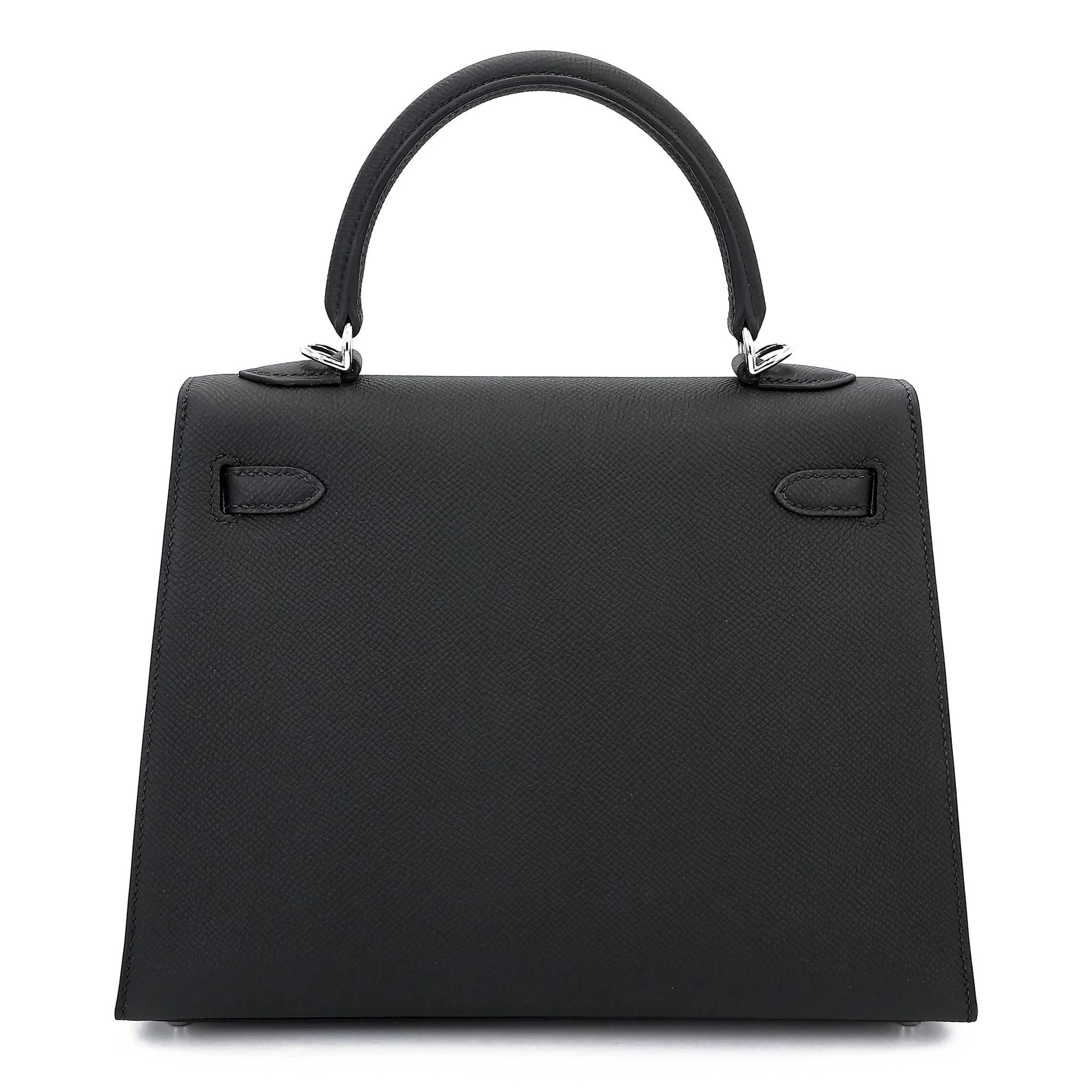 Kelly 25 Sellier Noir (89)
