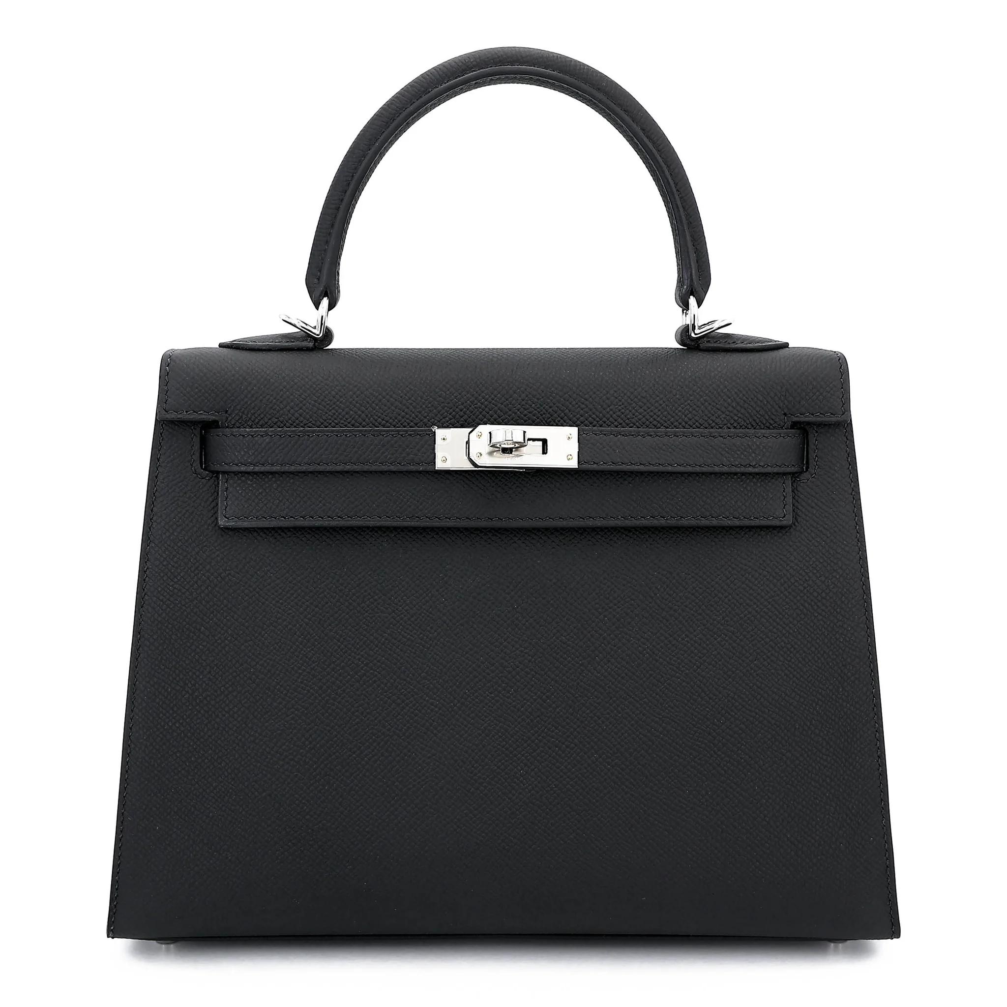 Kelly 25 Sellier Noir (89)