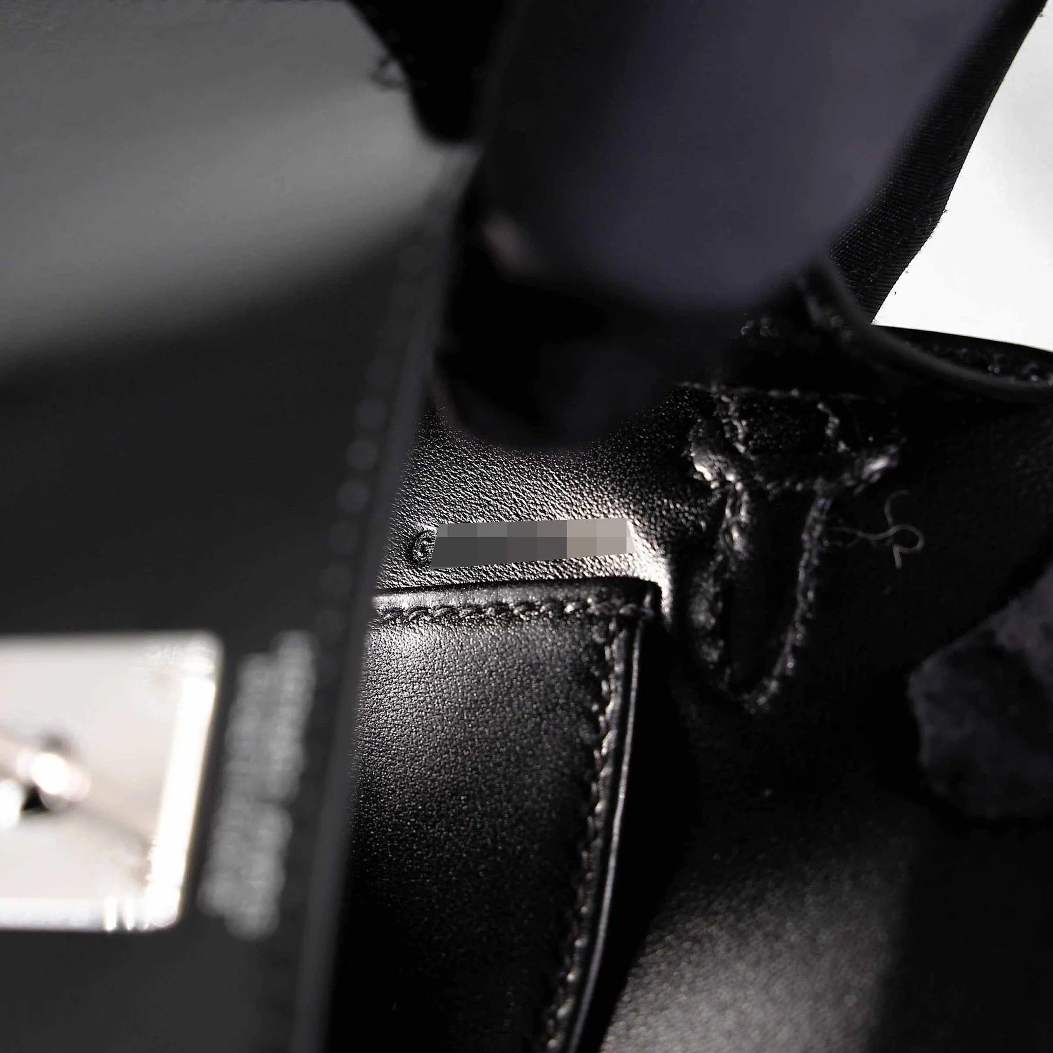 Brand New ( Rank N ) HERMÈS Mini Kelly II Noir (89) Box-calf Palladium hardware G (2026) - 14