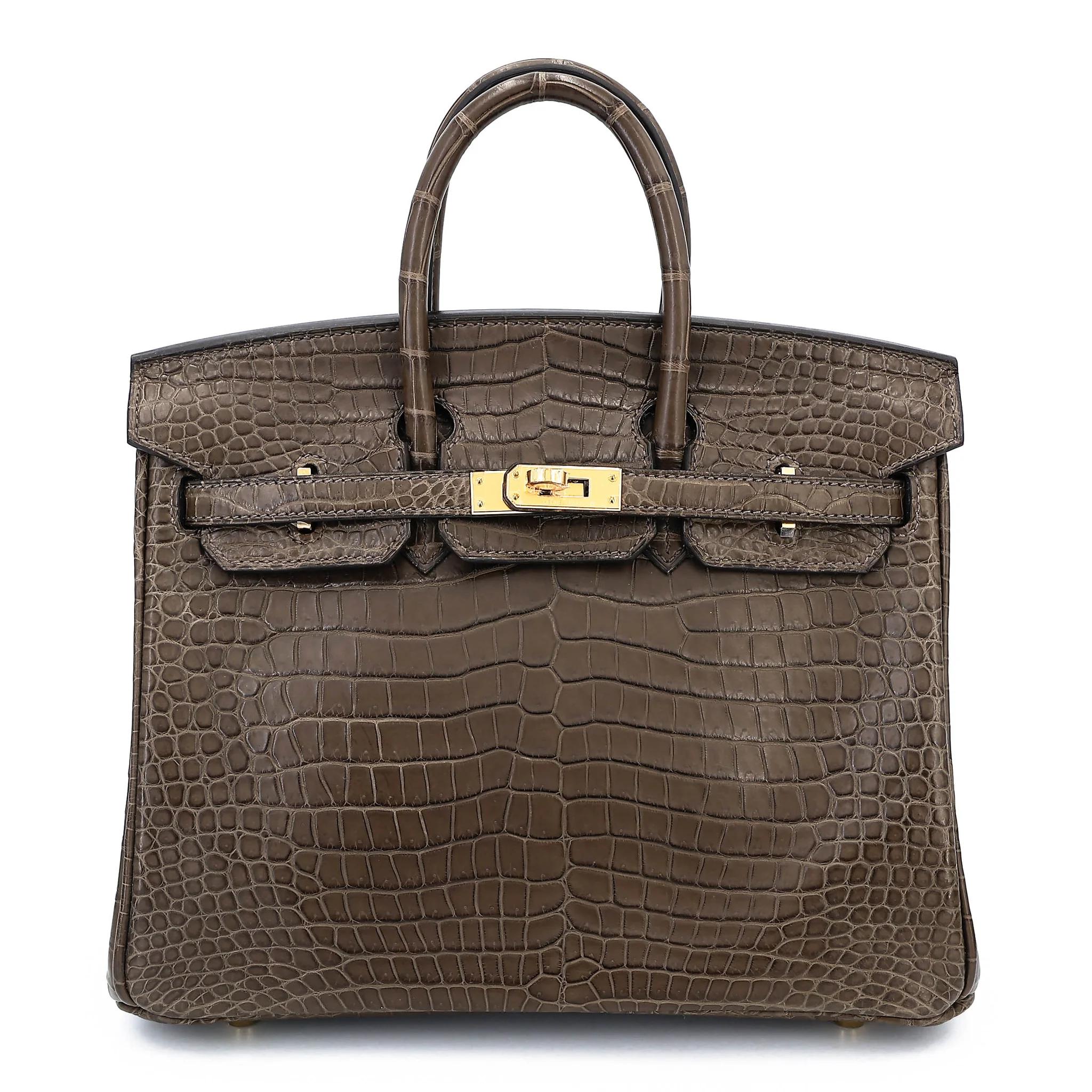 Birkin 25 Gris Elephant (8C)