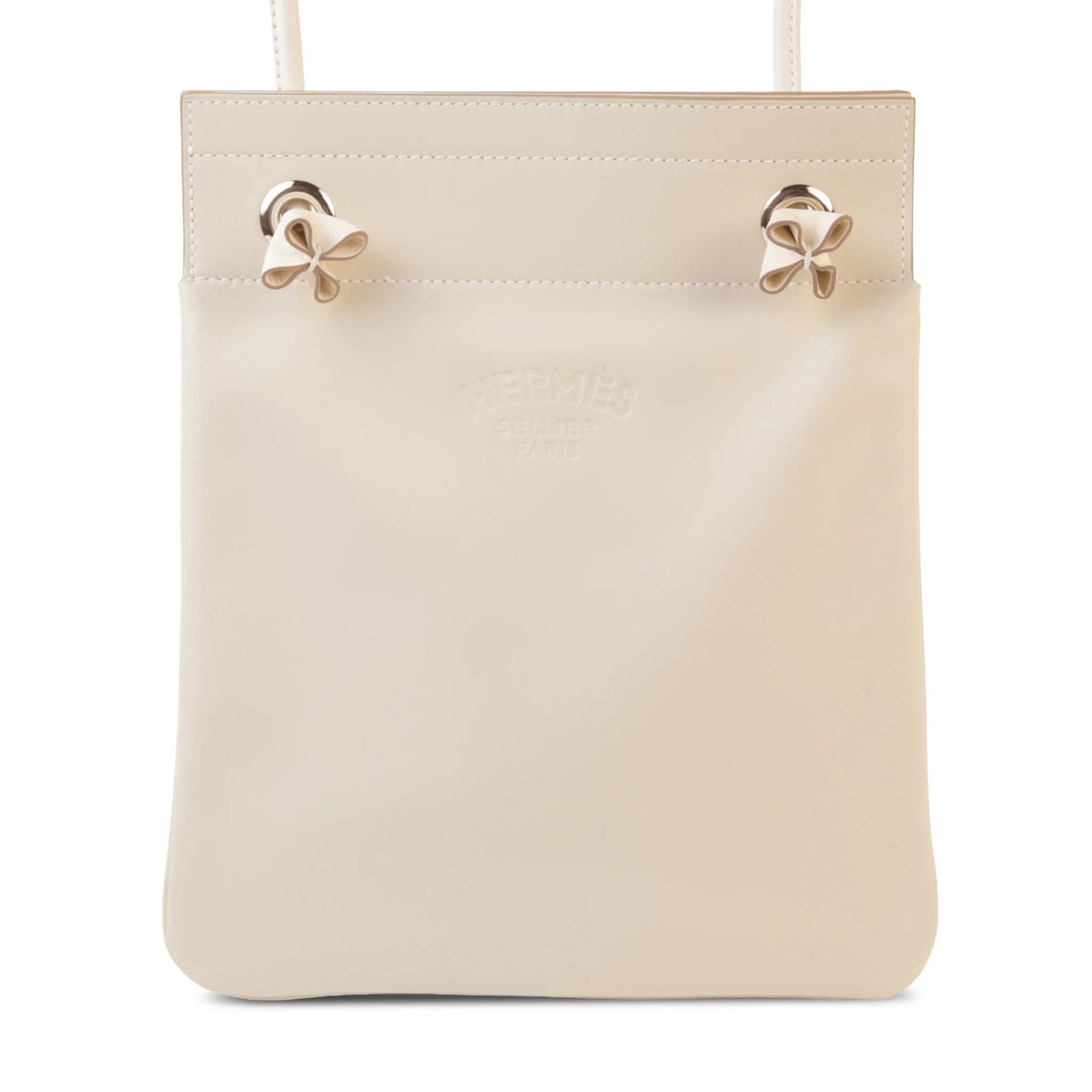 ランク NS 未使用品 HERMÈS エルメス アリーヌ ミニ クレ (10) スイフト シルバー金具 Z刻印 (2021) - 1
