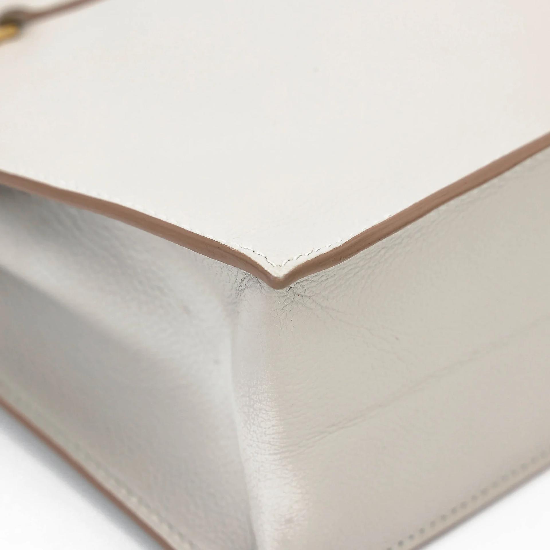 Very Good ( Rank A) HERMÈS Kelly Danse Gris Perle (80) Evercolor Gold hardware D (2019) - 10