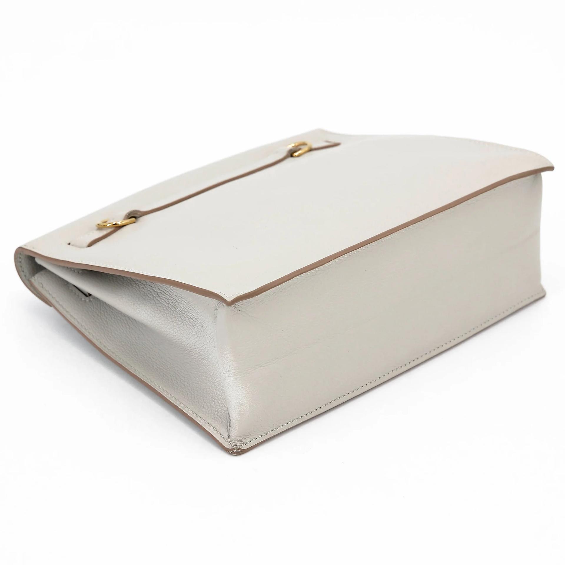 Very Good ( Rank A) HERMÈS Kelly Danse Gris Perle (80) Evercolor Gold hardware D (2019) - 6
