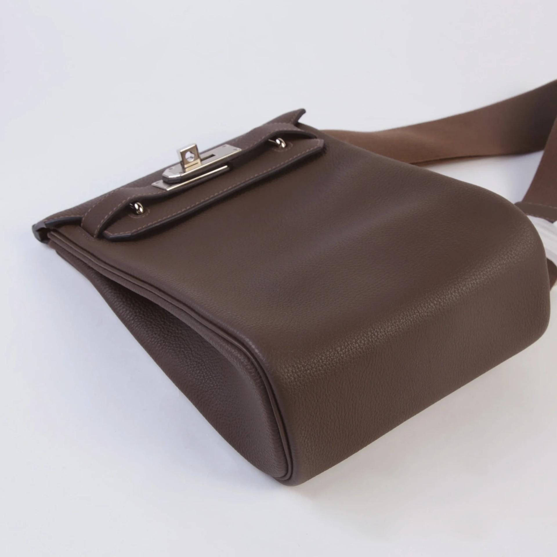 Unused ( Rank NS ) HERMÈS Hac a Dos PM Ecorce (4C) Togo Palladium hardware W (2024) - 4