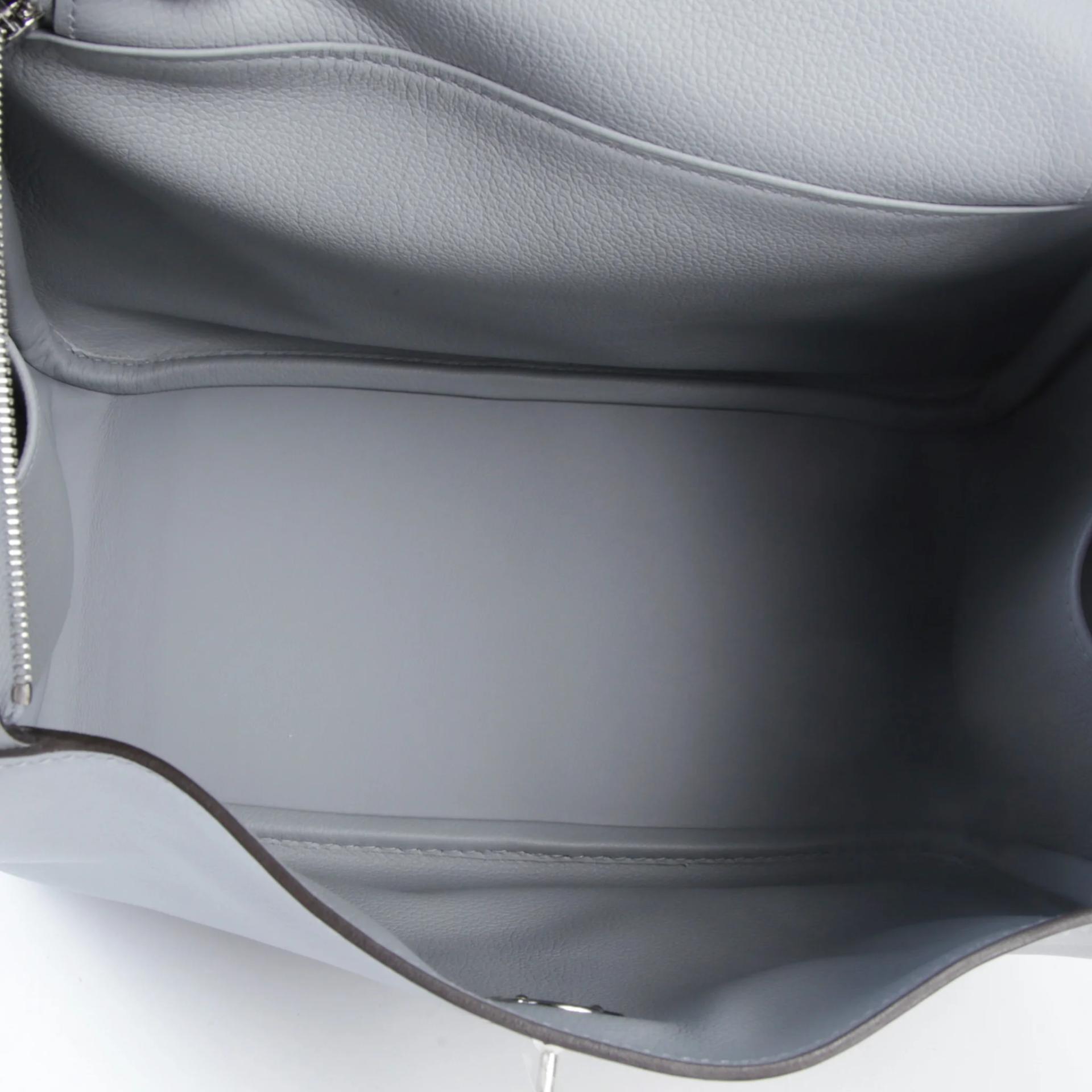 全新 HERMÈS 爱马仕 Lindy 26 P0 木偶灰 Gris Pantin Evercolor皮 银扣 G刻 2026年 - 11