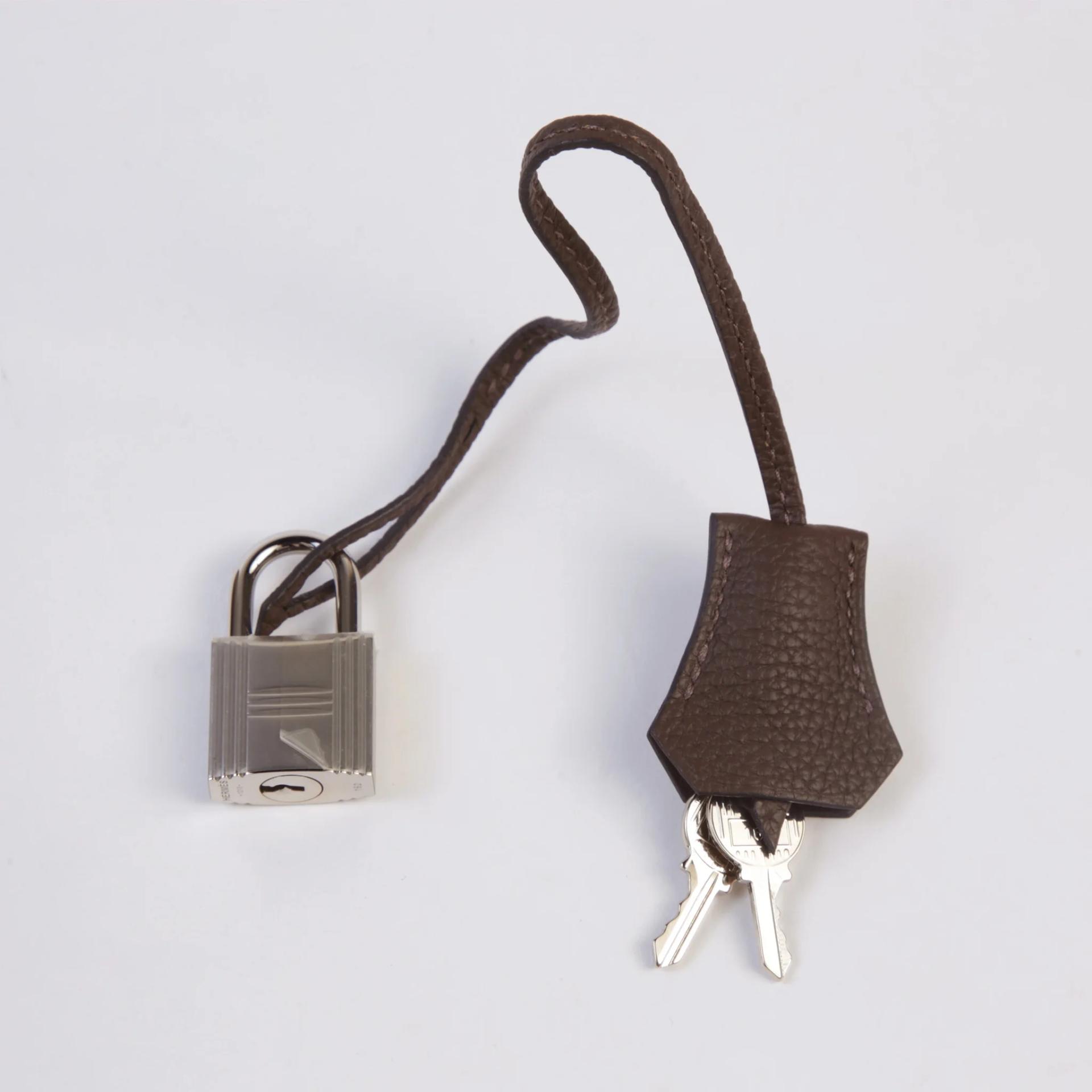 Unused ( Rank NS ) HERMÈS Hac a Dos PM Ecorce (4C) Togo Palladium hardware W (2024) - 14