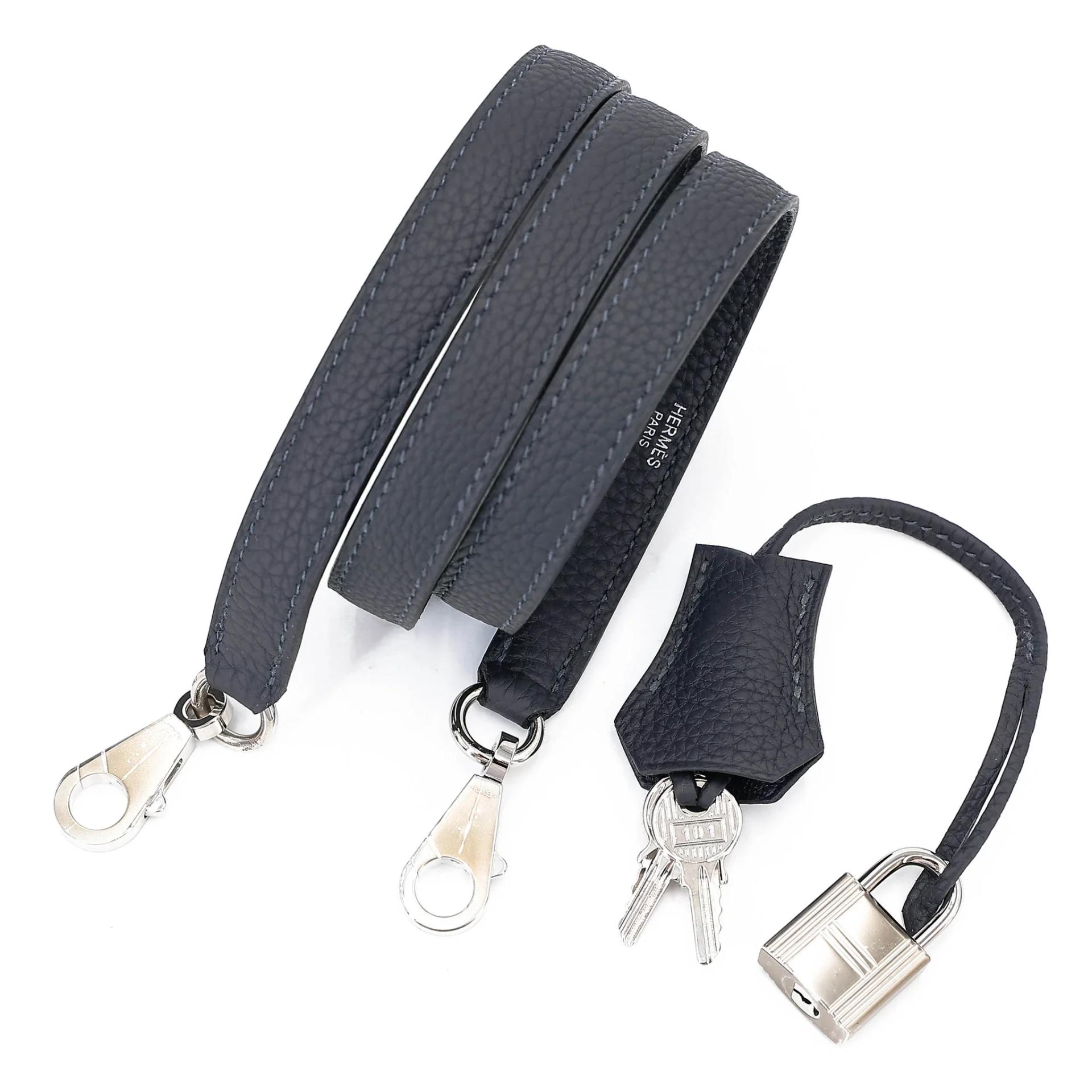 Brand New ( Rank N ) HERMÈS Kelly 25 Caban (3Y) Togo Palladium hardware W (2024) - 20