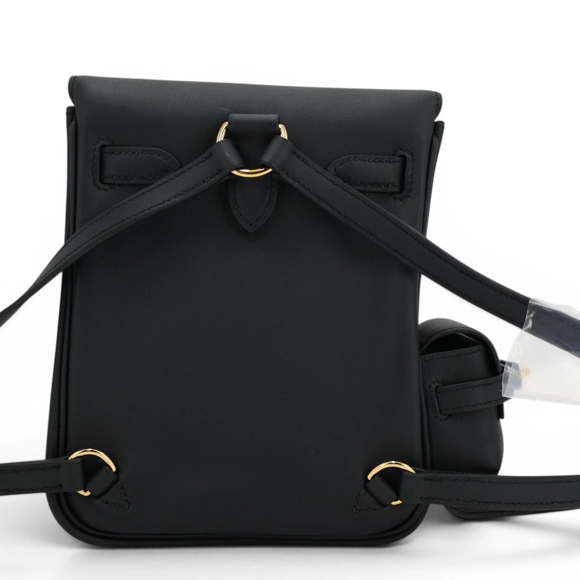 Unused ( Rank NS ) HERMÈS Kelly Jump Noir (89) Swift Gold hardware W (2024) - 2