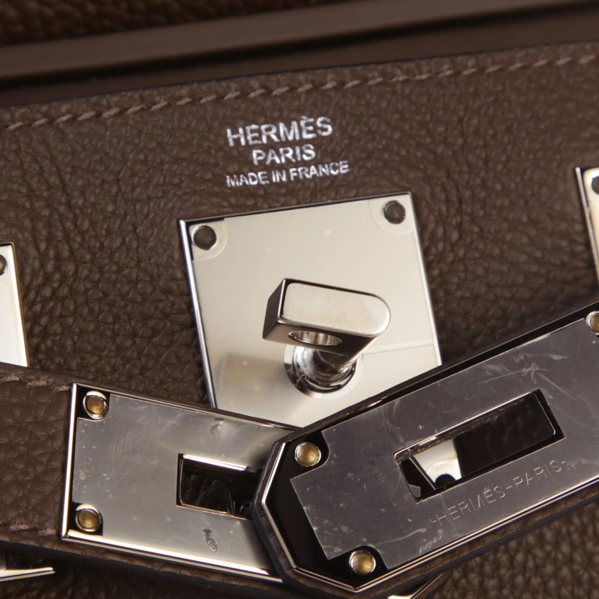 Unused ( Rank NS ) HERMÈS Hac a Dos PM Ecorce (4C) Togo Palladium hardware W (2024) - 9