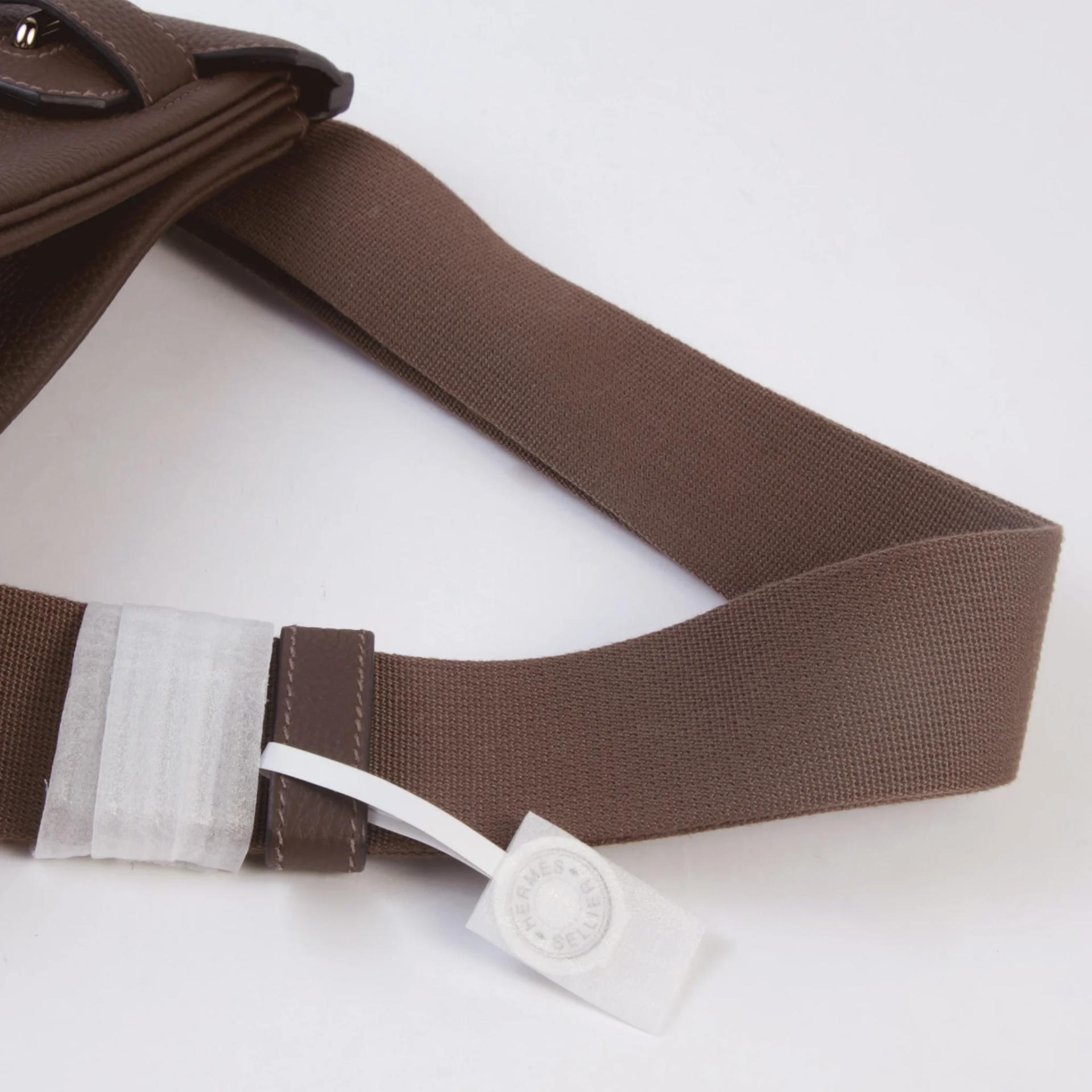 Unused ( Rank NS ) HERMÈS Hac a Dos PM Ecorce (4C) Togo Palladium hardware W (2024) - 3