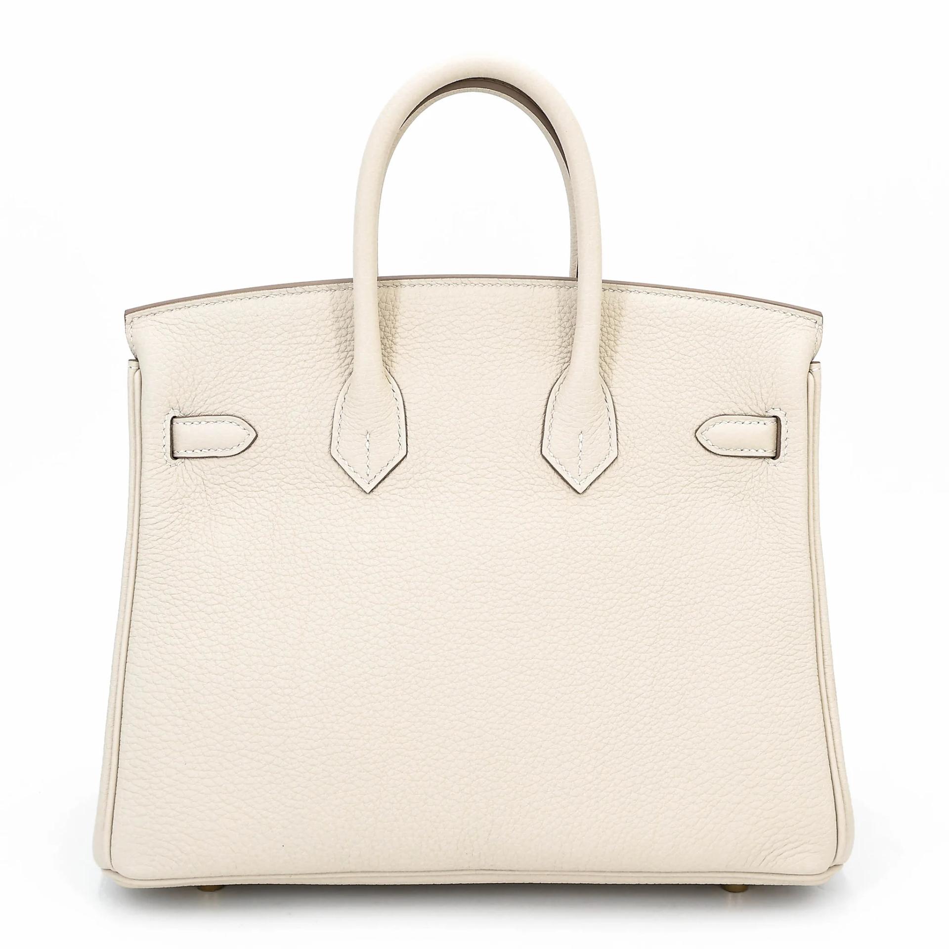 ランク N 新品 HERMÈS エルメス バーキン25 クレ (10) トゴ ゴールド金具 K刻印 (2025) - 2