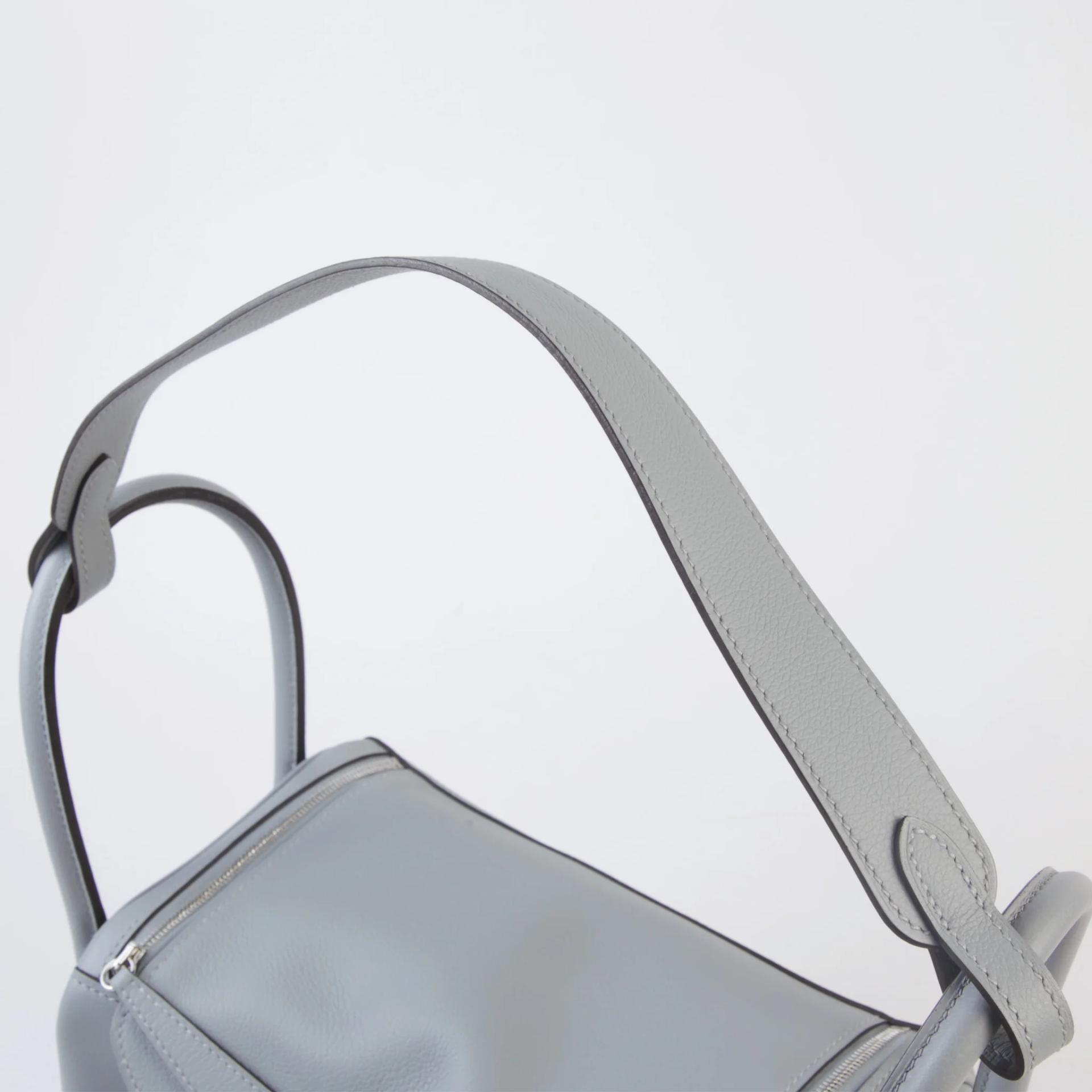 全新 HERMÈS 爱马仕 Lindy 26 P0 木偶灰 Gris Pantin Evercolor皮 银扣 G刻 2026年 - 3