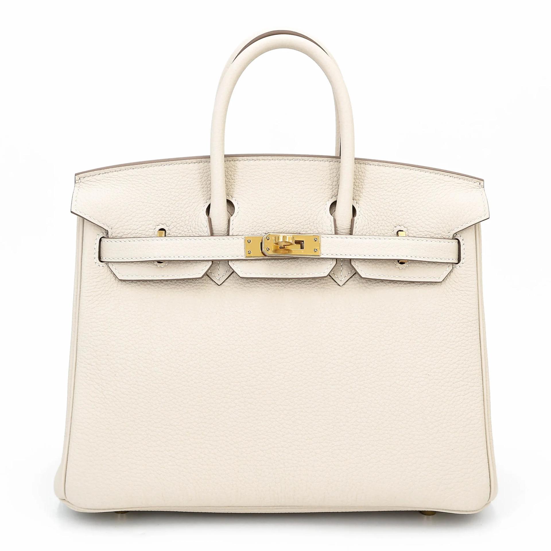 ランク N 新品 HERMÈS エルメス バーキン25 クレ (10) トゴ ゴールド金具 K刻印 (2025) - 1