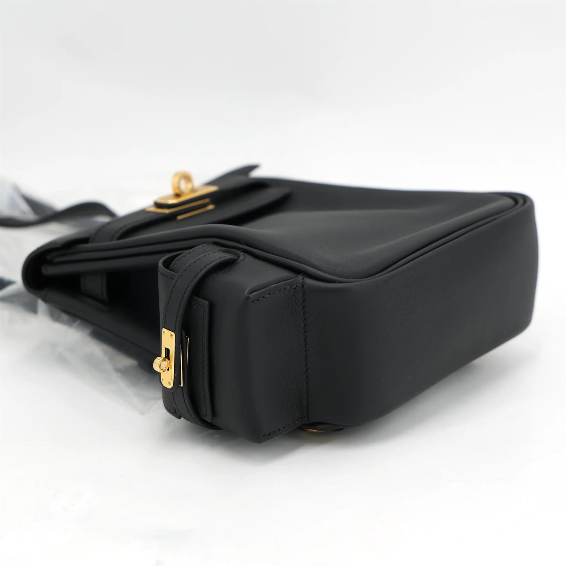 Unused ( Rank NS ) HERMÈS Kelly Jump Noir (89) Swift Gold hardware W (2024) - 3