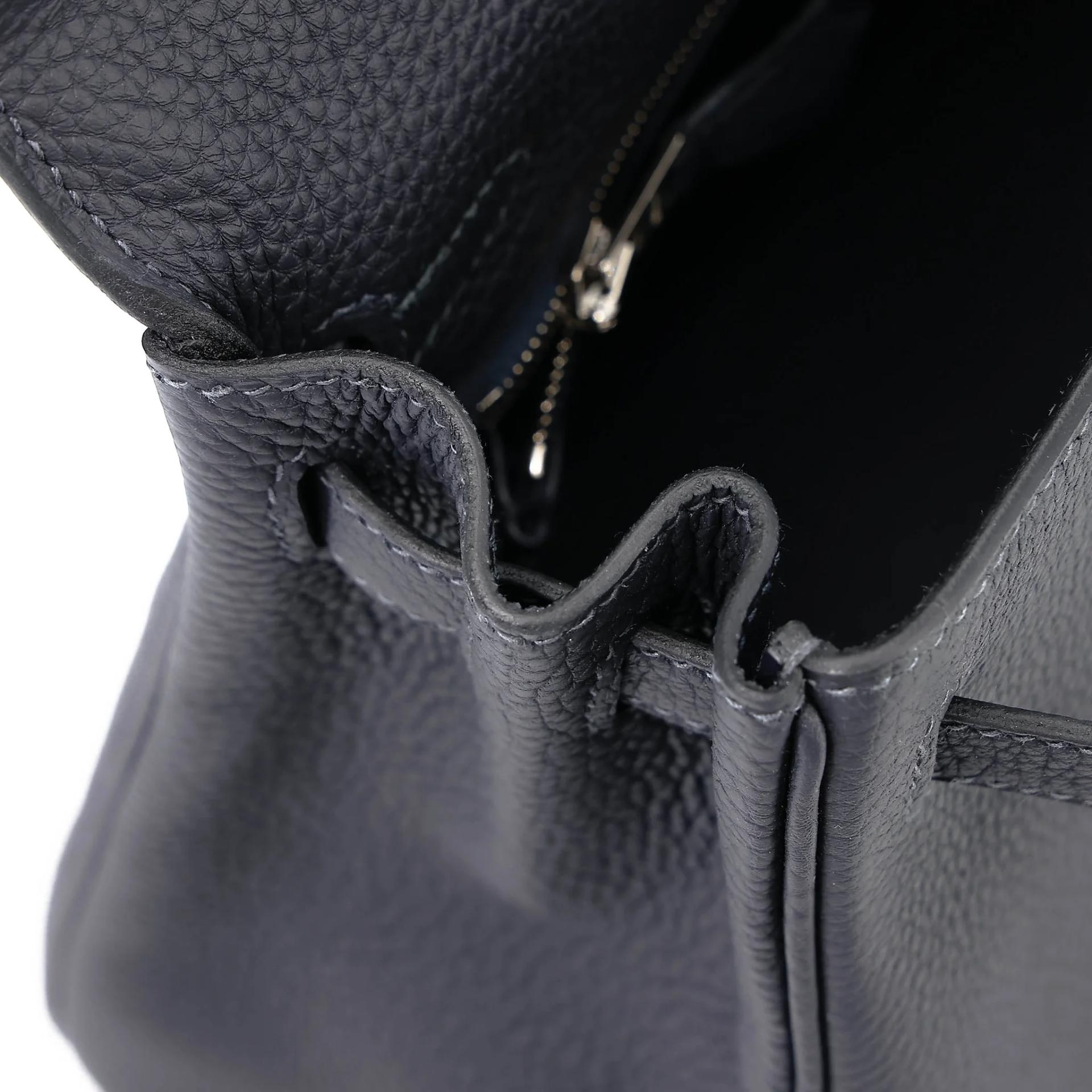 Brand New ( Rank N ) HERMÈS Kelly 25 Caban (3Y) Togo Palladium hardware W (2024) - 18