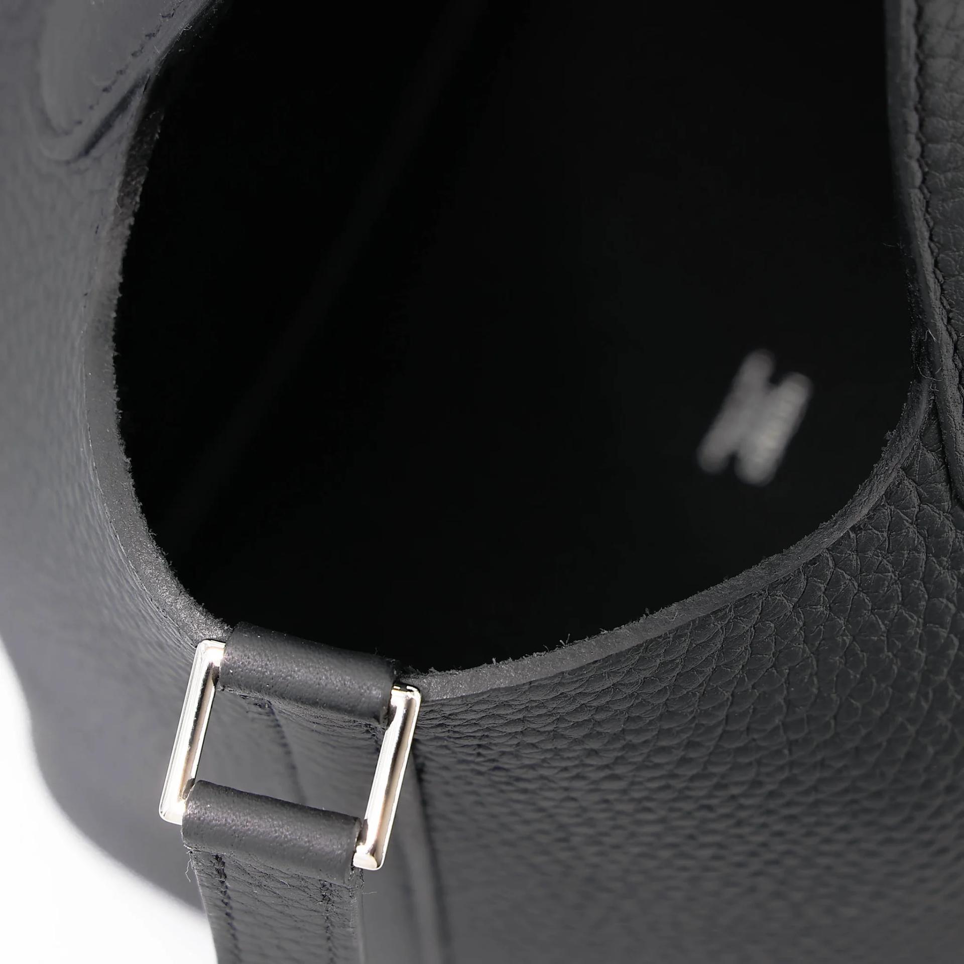 ランク N 新品 HERMÈS エルメス ピコタンロックPM 18 ブラック (89) トリヨン シルバー金具 K刻印 (2025) - 13