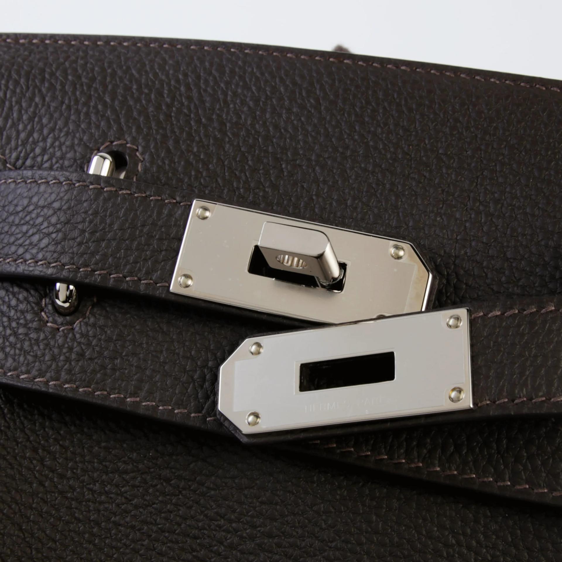Unused ( Rank NS ) HERMÈS Hac a Dos PM Bai Brun（T3） Togo Palladium hardware K (2025) - 8