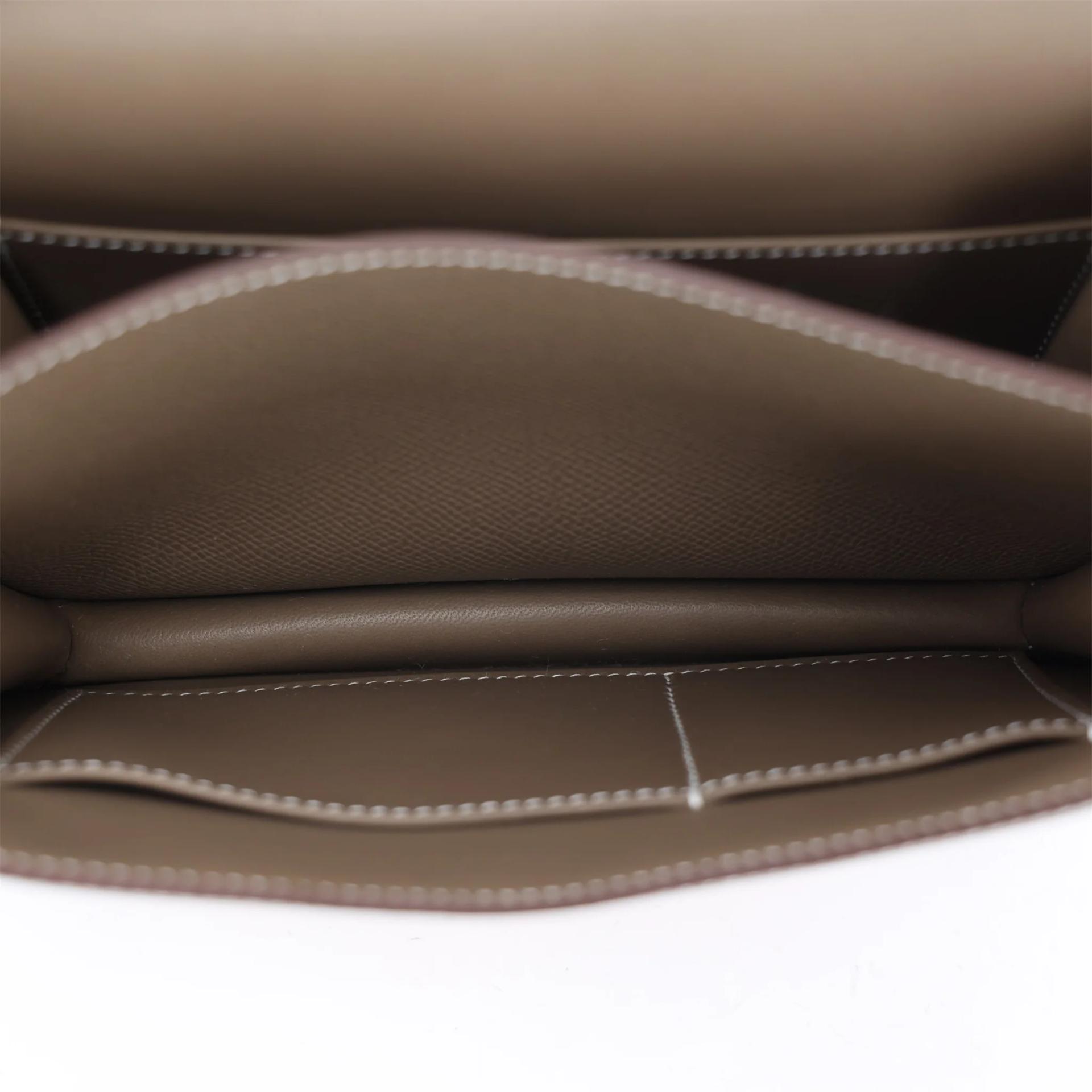 Brand New ( Rank N ) HERMÈS Constance Mini 19 Mirror Etoupe (18) Epsom Gold hardware K (2025) - 13