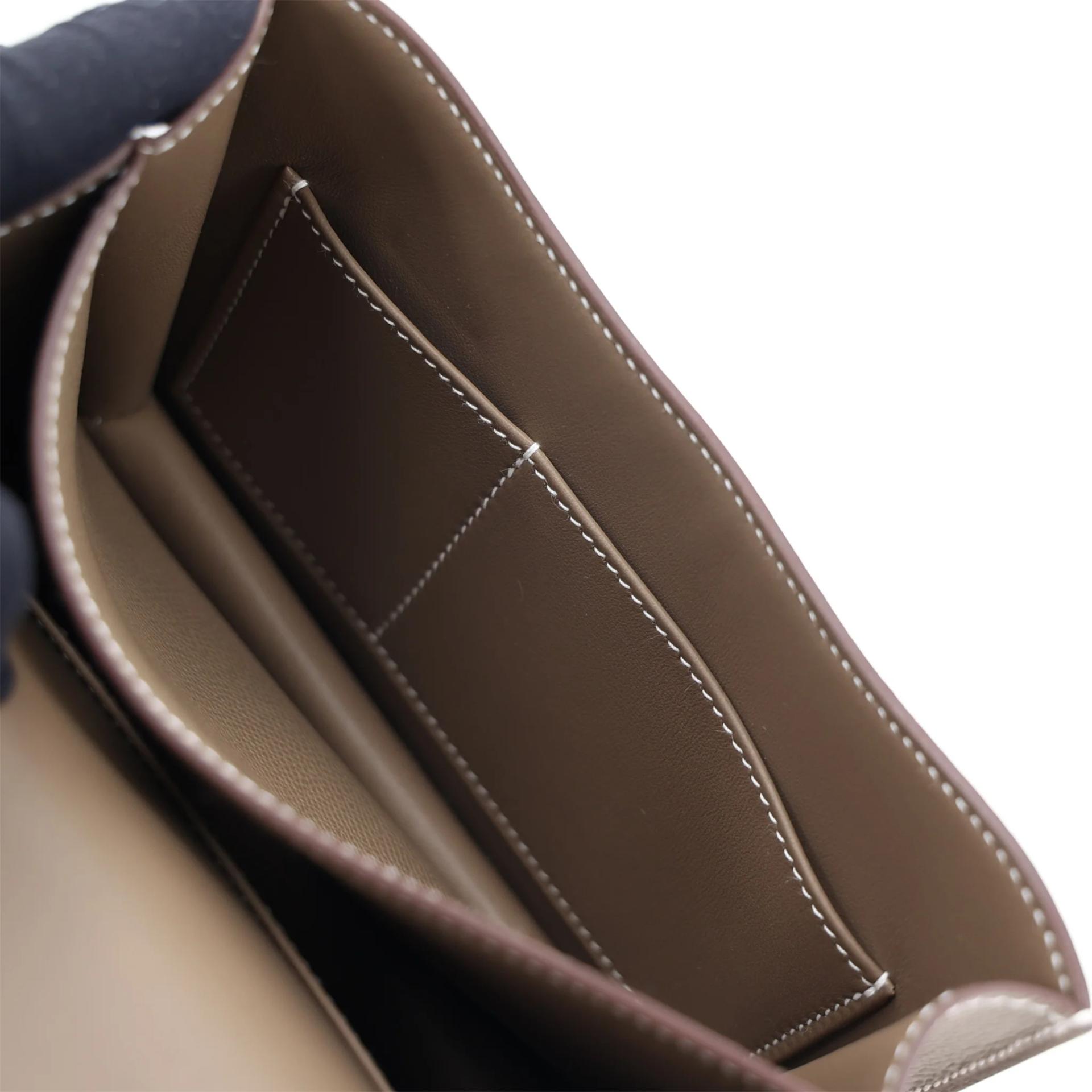 Brand New ( Rank N ) HERMÈS Constance Mini 19 Mirror Etoupe (18) Epsom Gold hardware K (2025) - 14