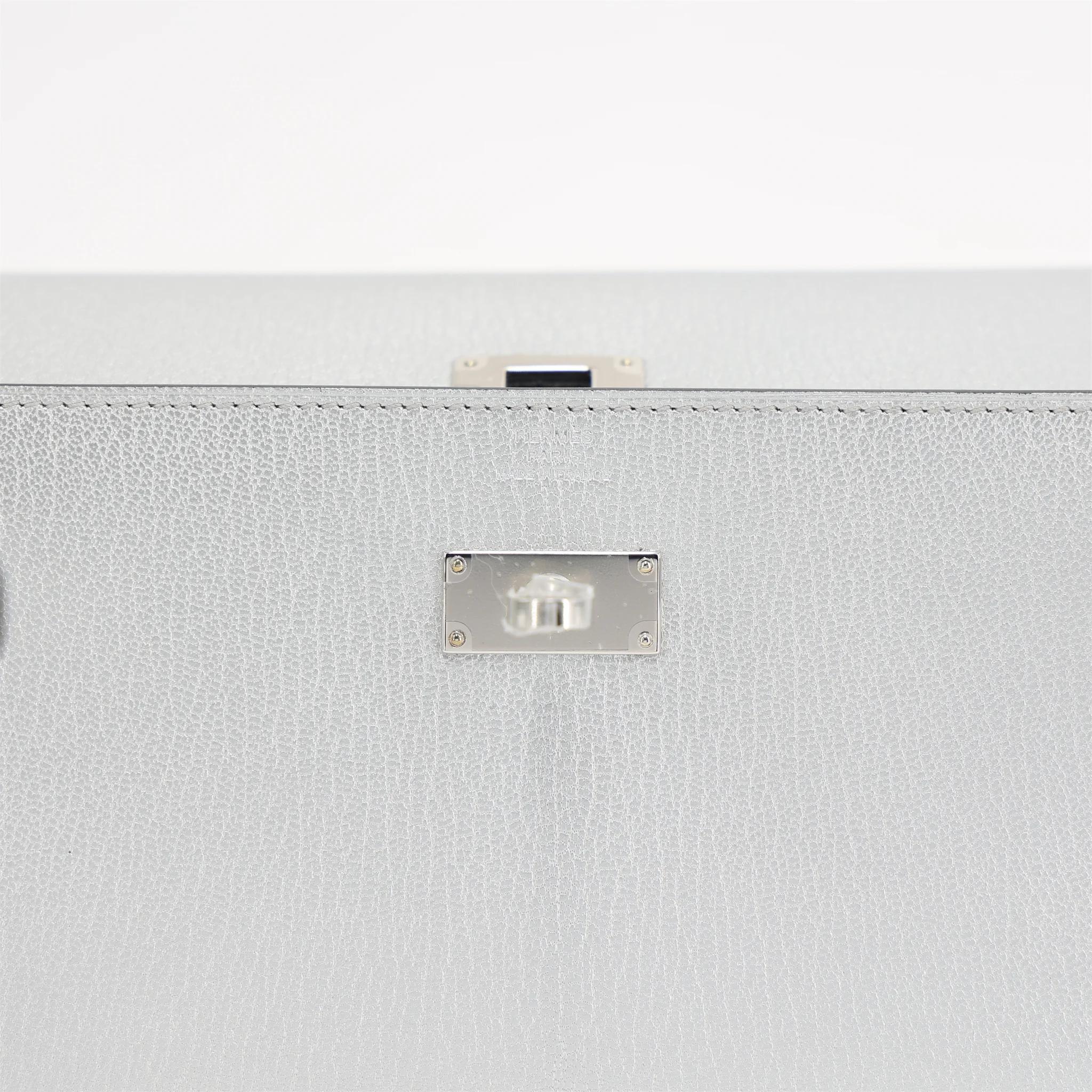 ランク N 新品 HERMÈS エルメス ケリートゥーゴー アルジャン (05) シャムキライトト シルバー金具 K刻印 (2025) - 9