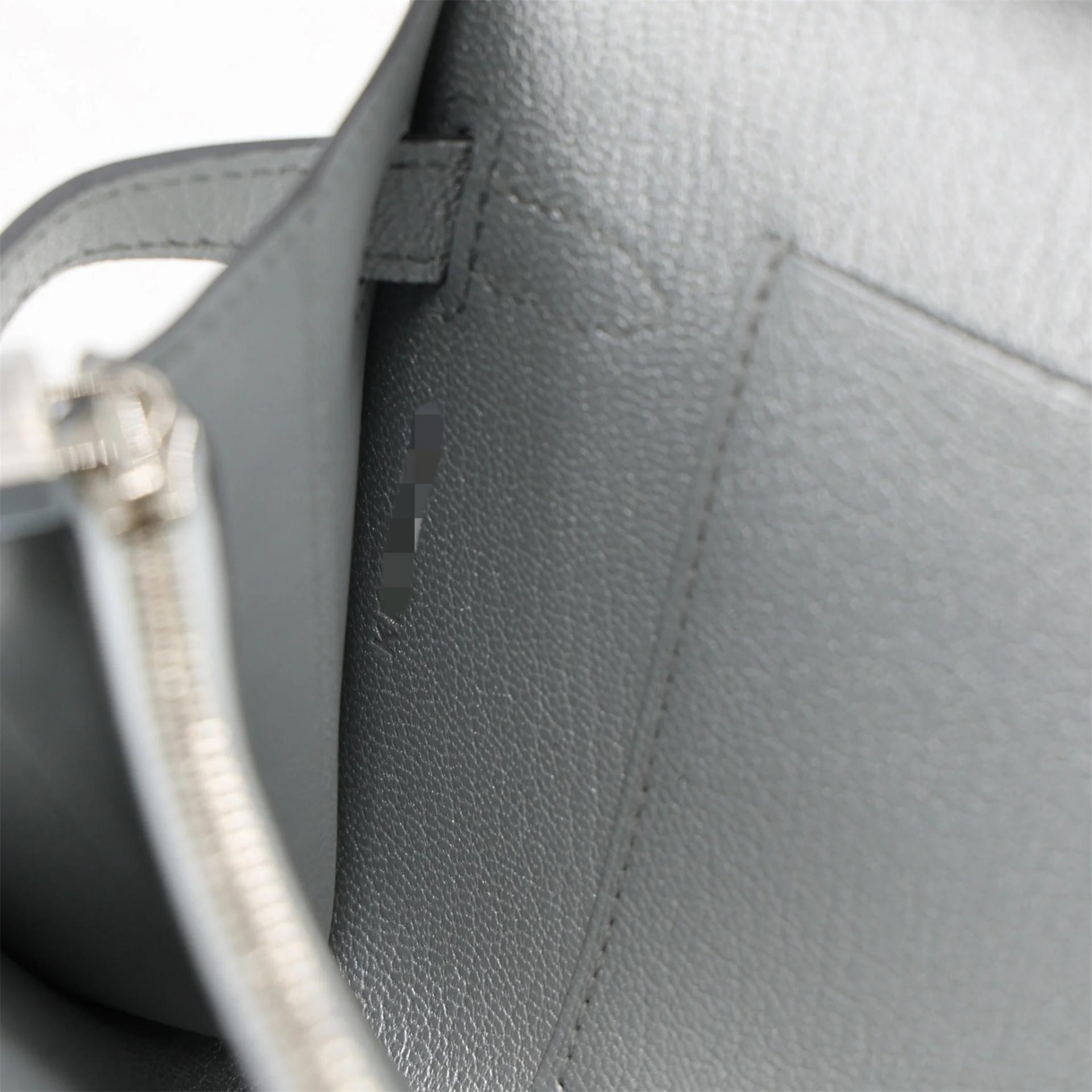 Brand New ( Rank N ) HERMÈS Kelly To Go Wallet Argent (05) Chamkilight Palladium hardware K (2025) - 16