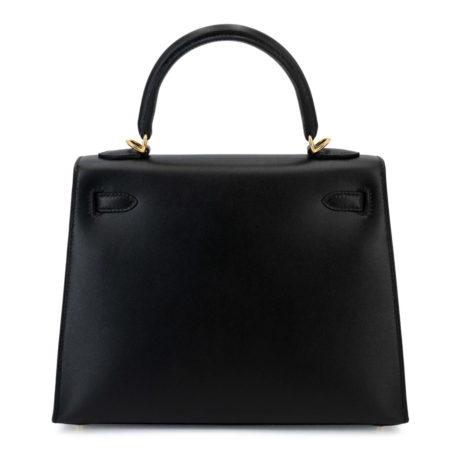 Kelly 25 Sellier Noir (89)